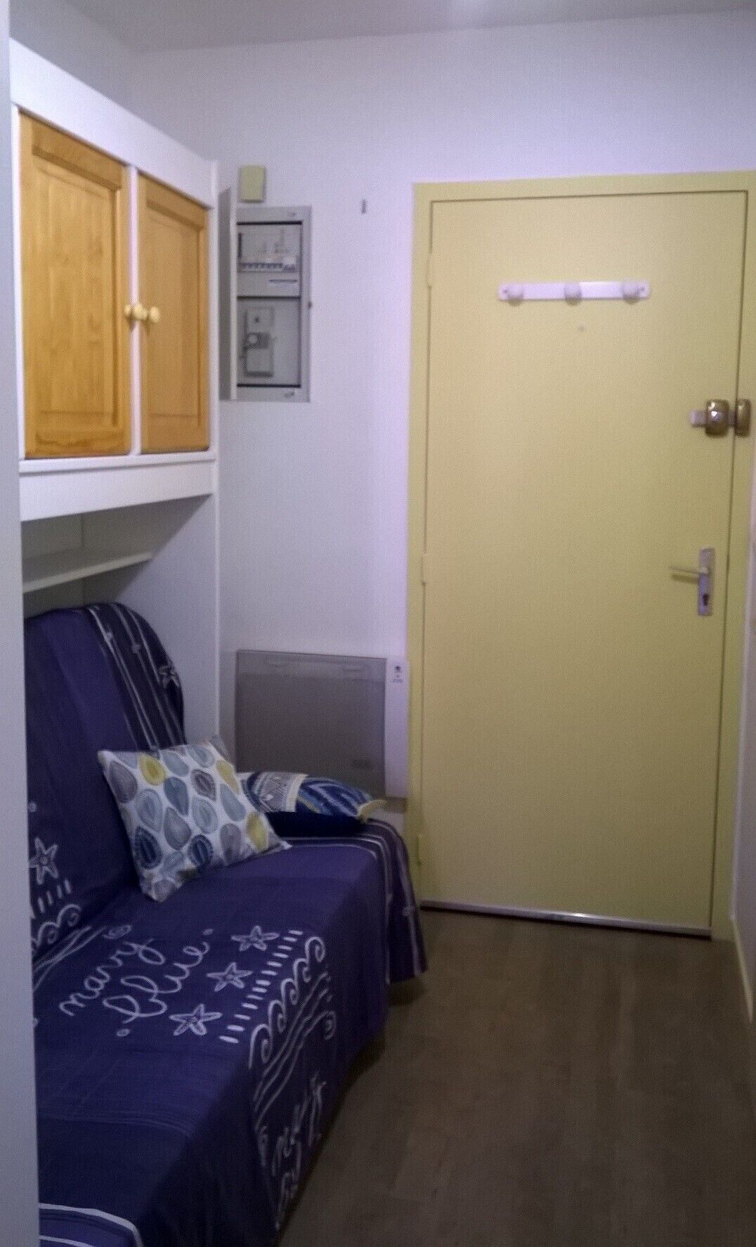 Studio Dans Résidence Sécurisée à 2 mn à Pied de la Plage, Proche Commerces