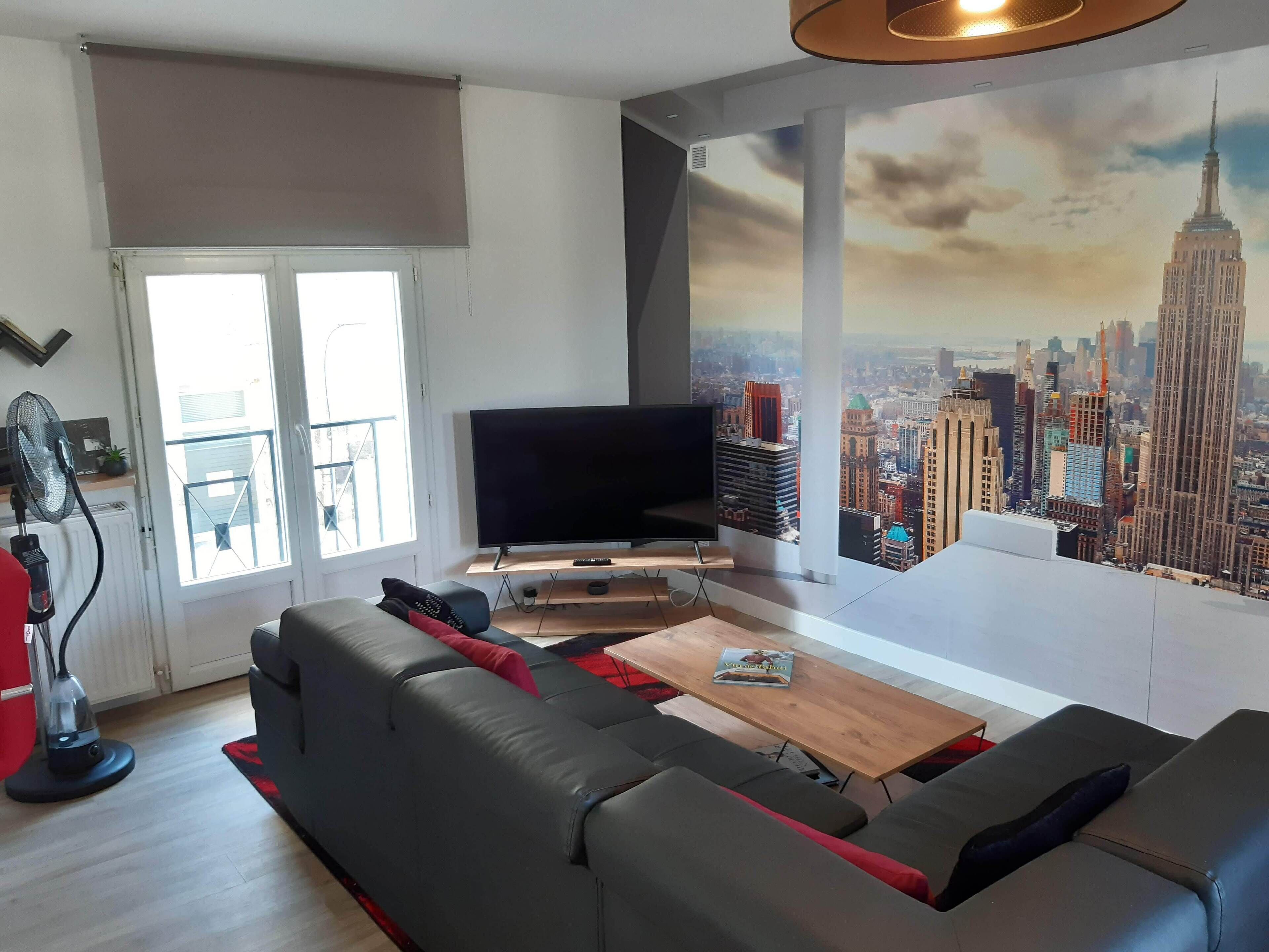 ★Superb New York view apartment! ★ Terrace ★ Parking ★