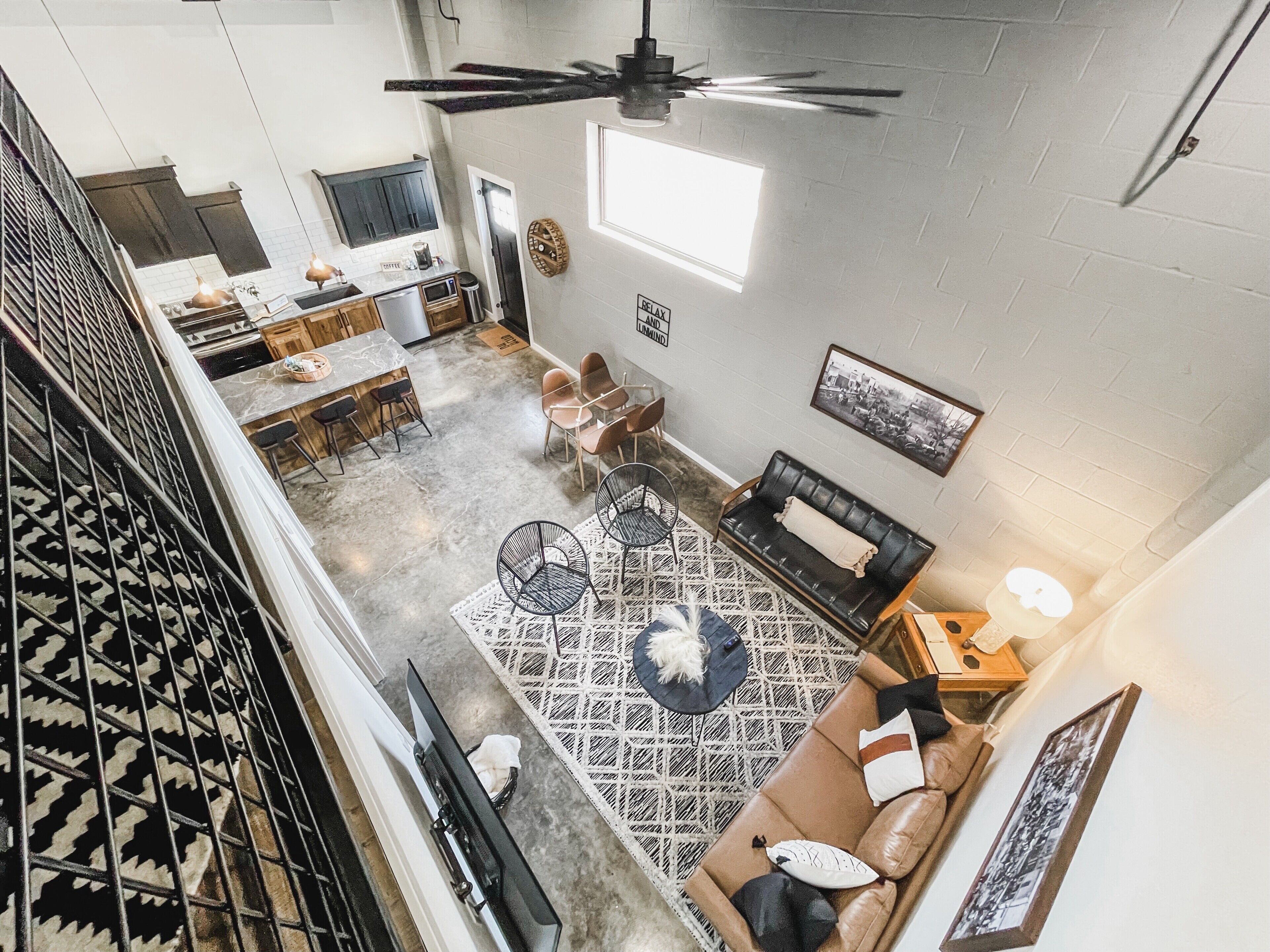 NEW! The Lofts - Industrial/modern loft within walking distance to downtown!