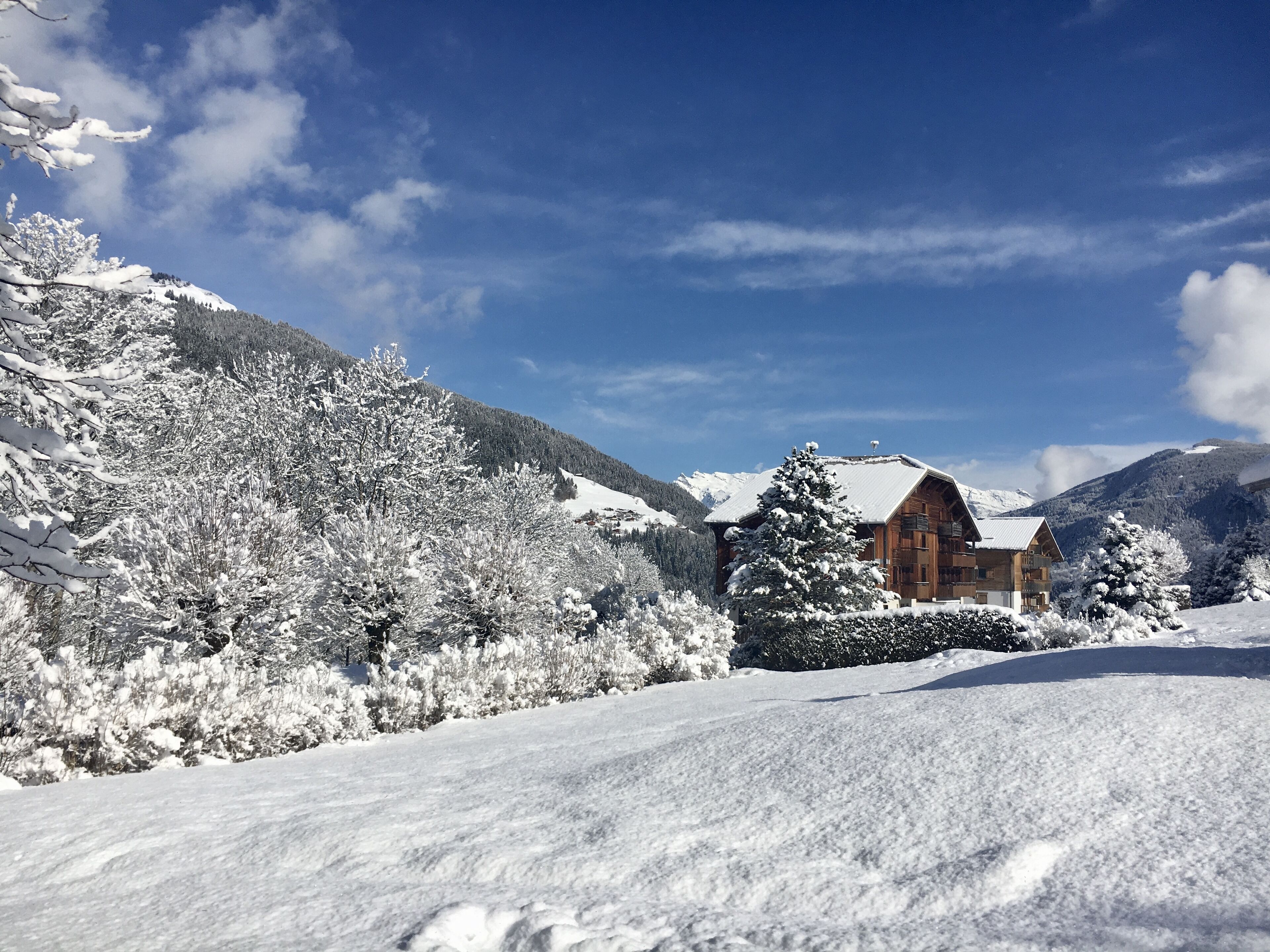 Very nice apartment of 55m2 with superb view, 250m from the center of the village.