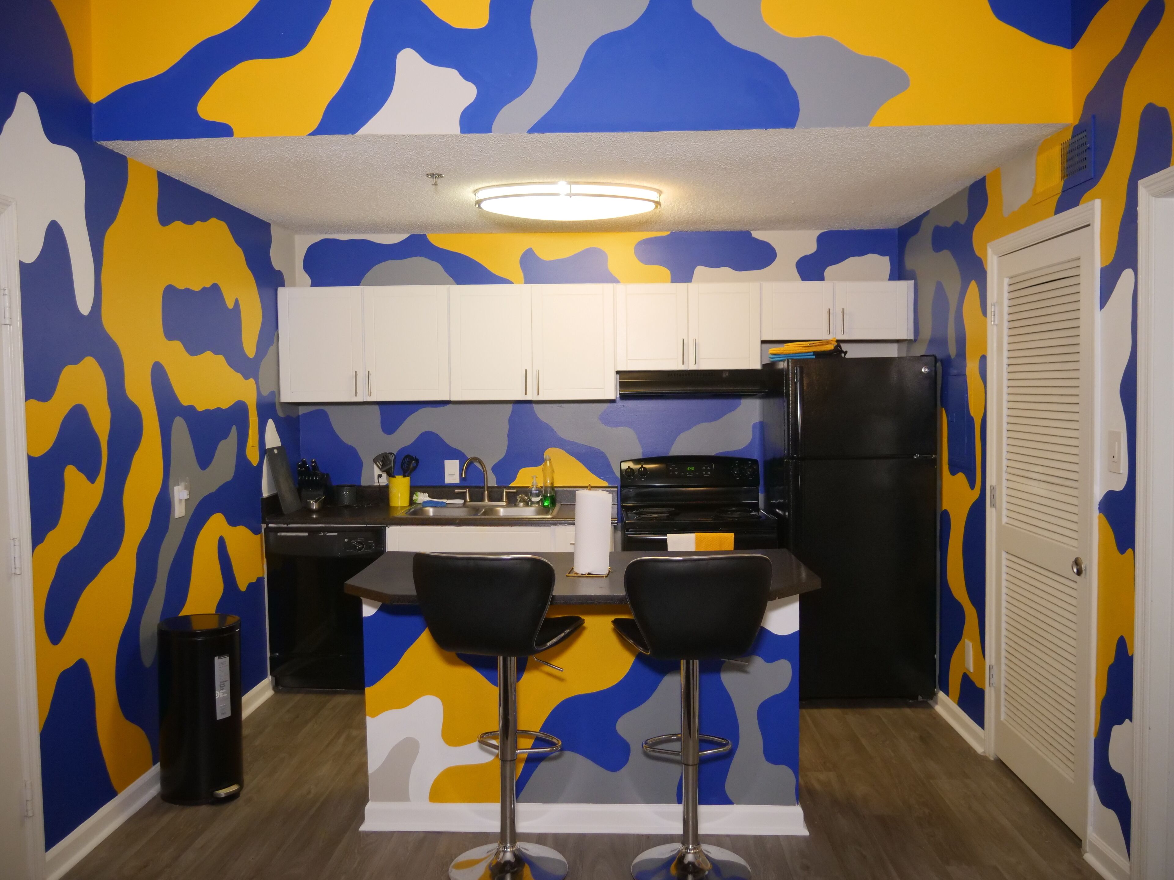 Buckhead Loft with Beautiful Murals