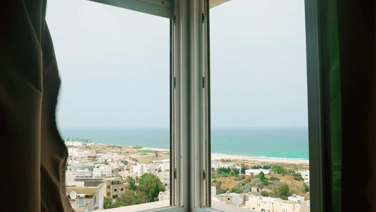 Panoramic Beach and City View of Bizerte