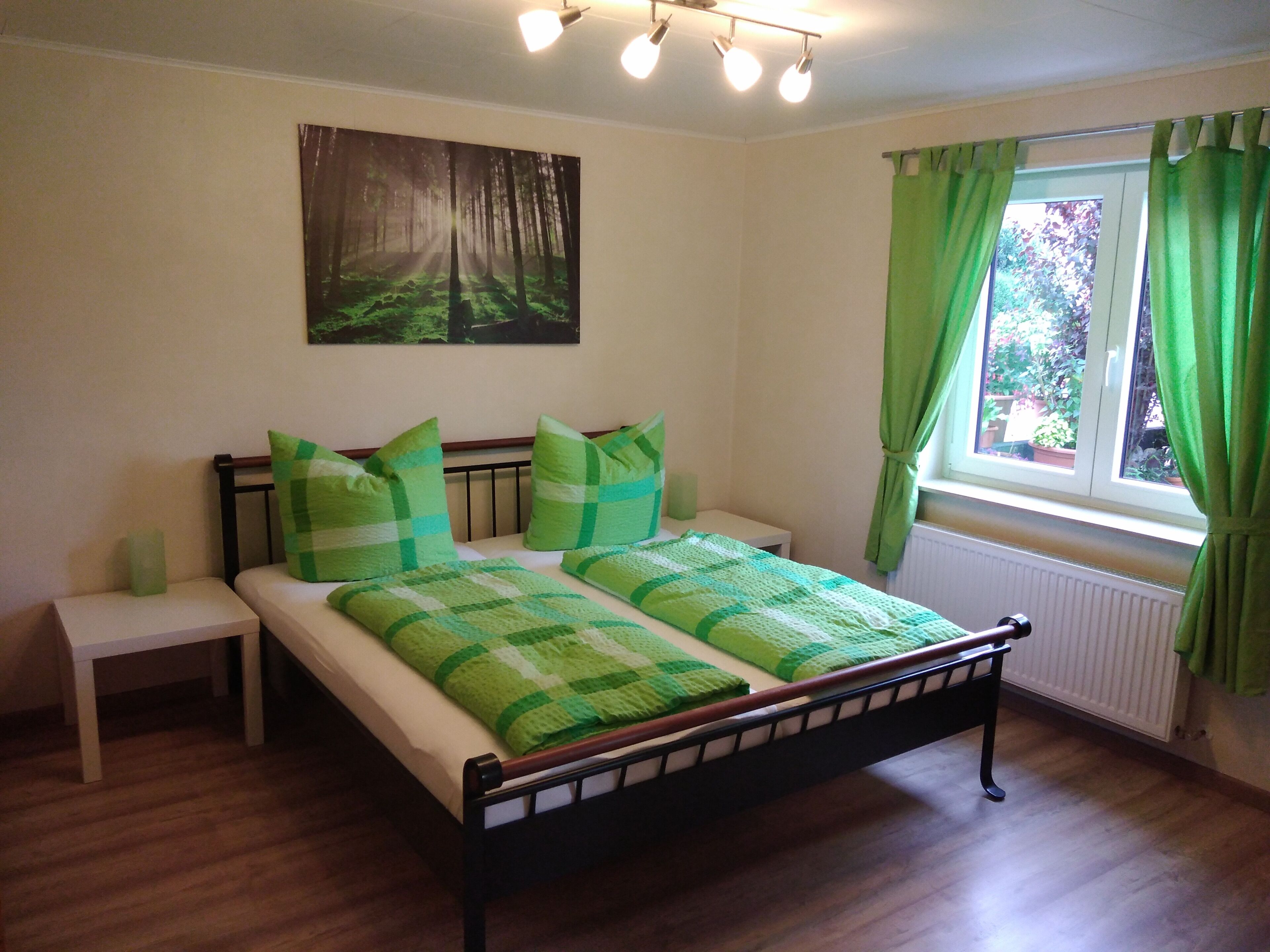 Lower apartment between Taubertal, Odenwald and building land