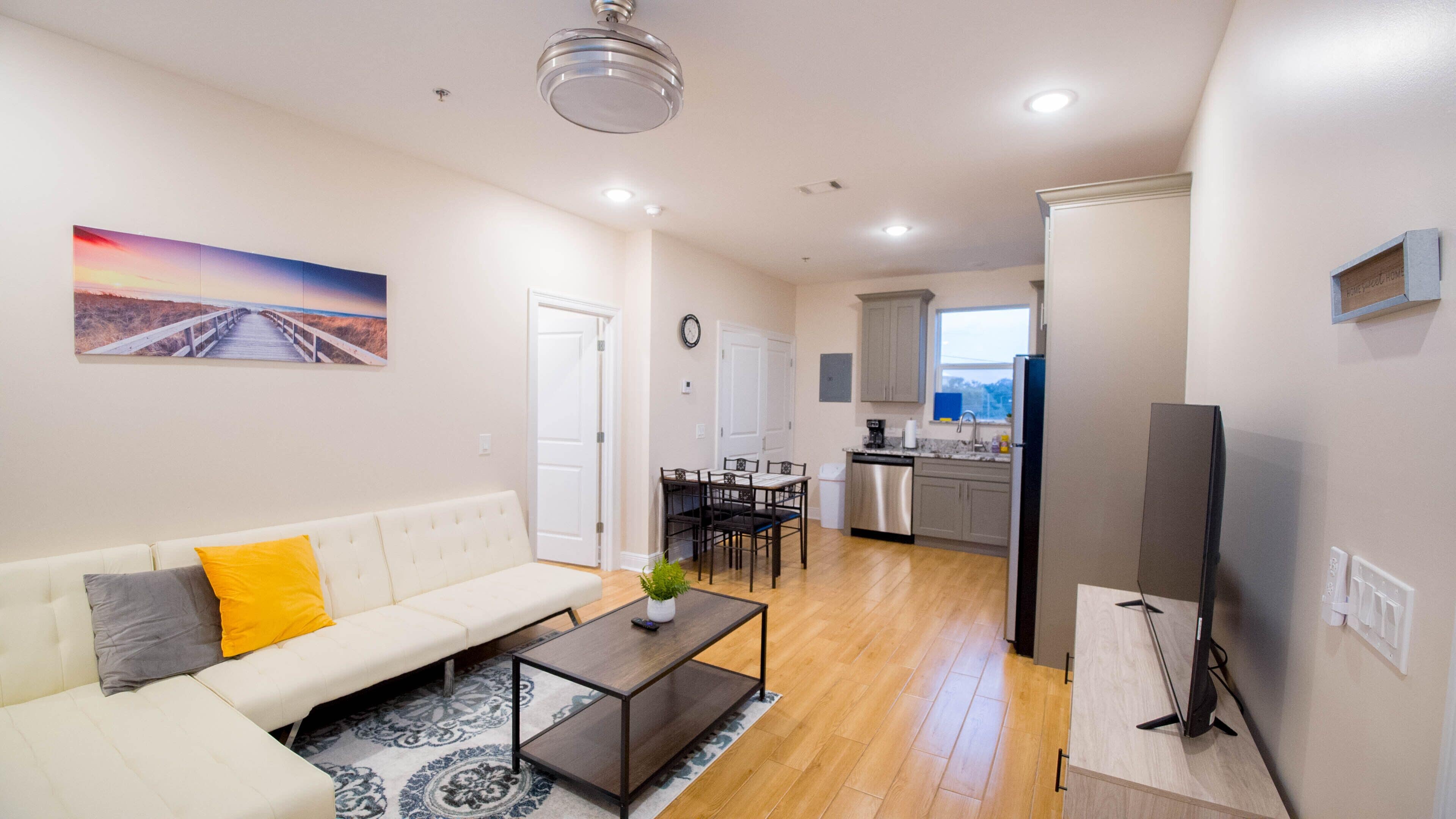 🔥NEARBY CASINOS❤️  | SLEEPS 4 W/ W+D +WALK 2 BEACH