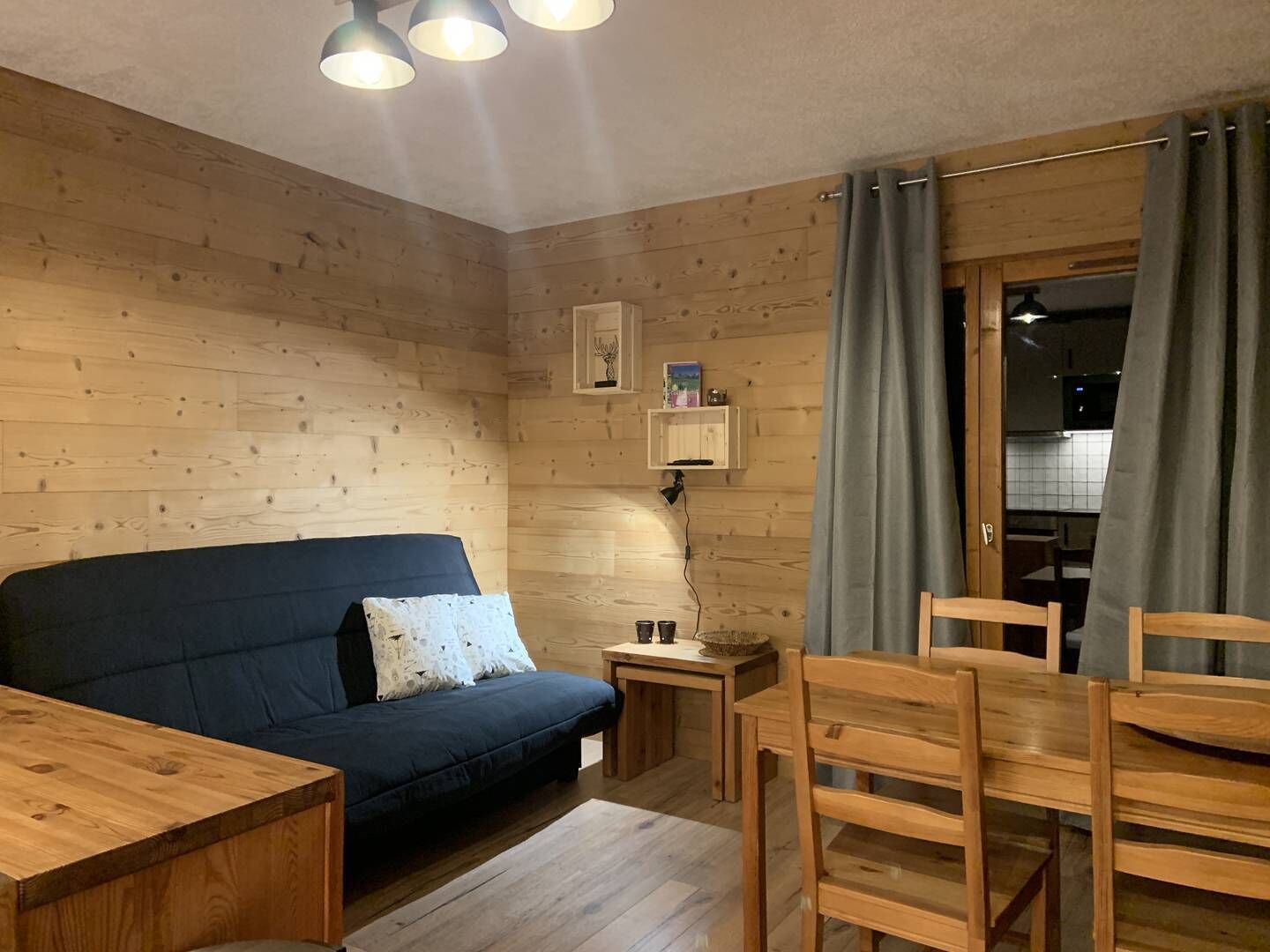 2 south-facing bedrooms, very well placed!