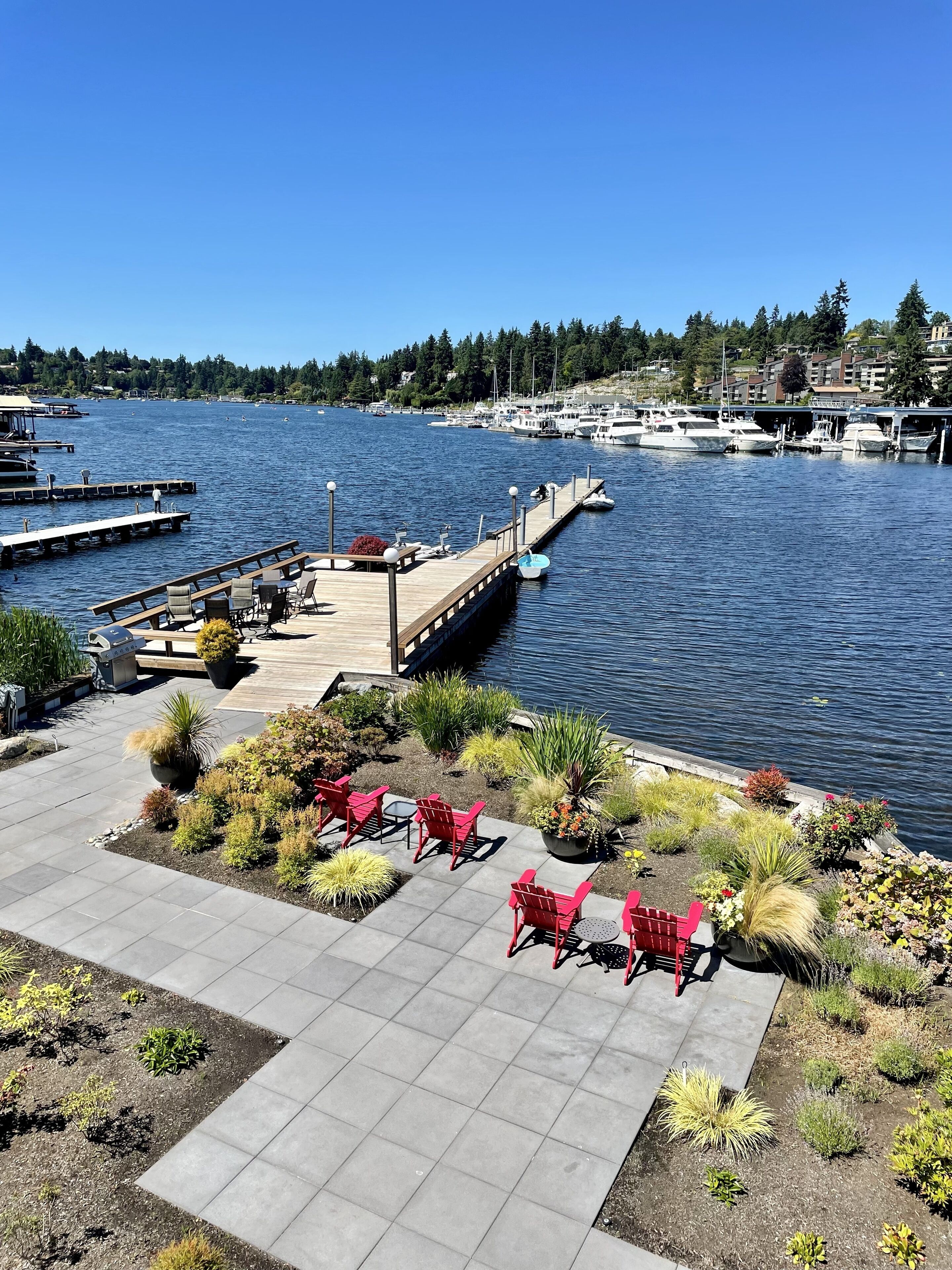 Waterfront condo in downtown Bellevue