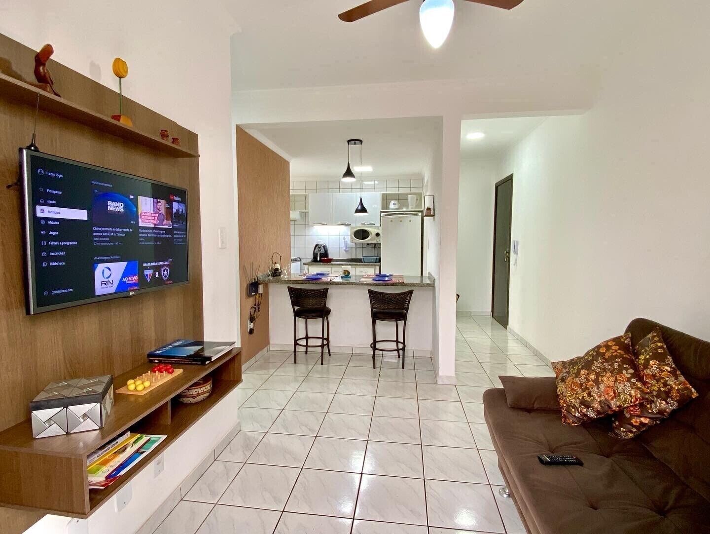 Fit in IPES Park WiFi FibraOtica ArCond Home Office in Dourados CPflats
