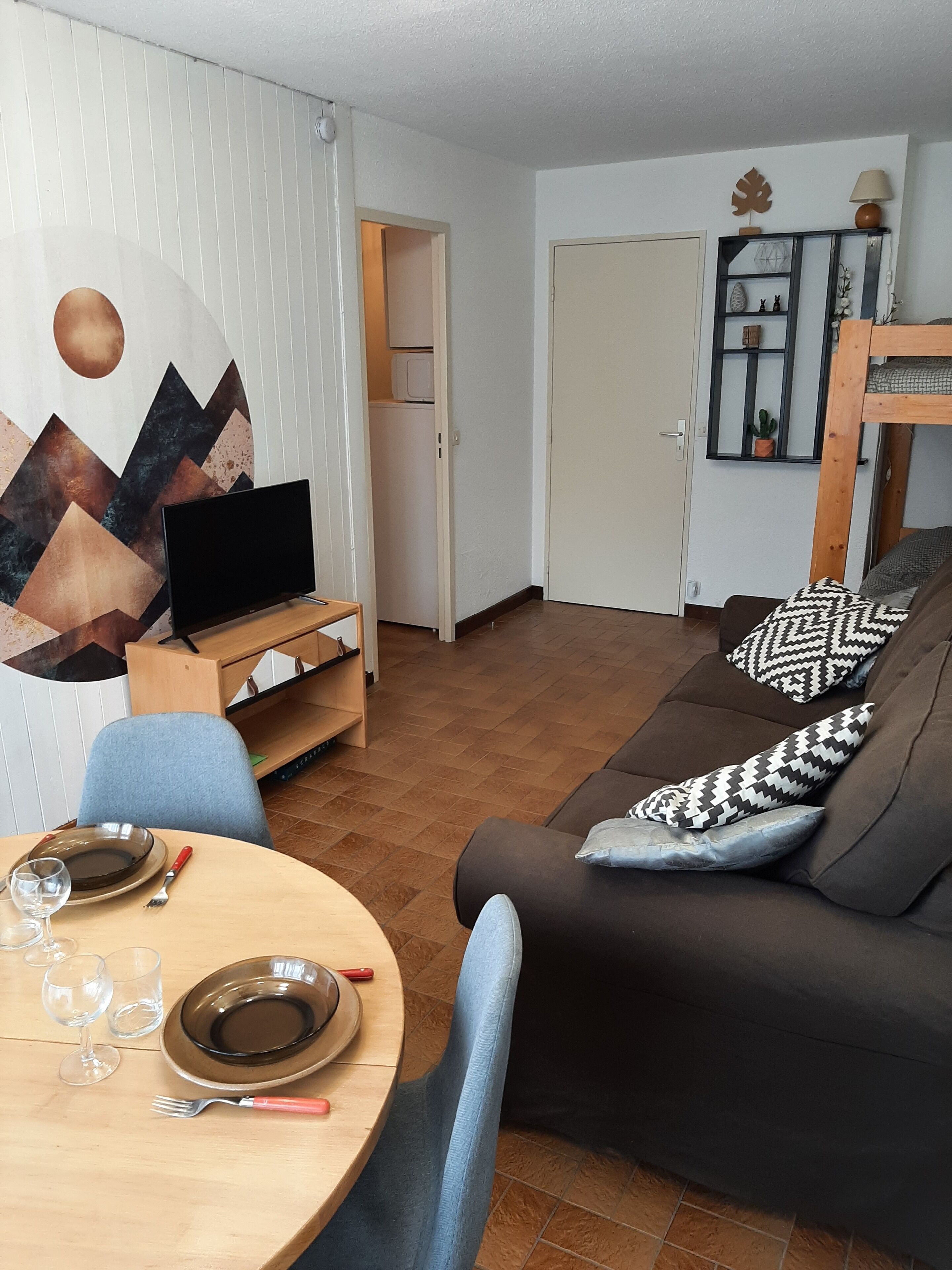 Apartment with terrace center of samoens 
