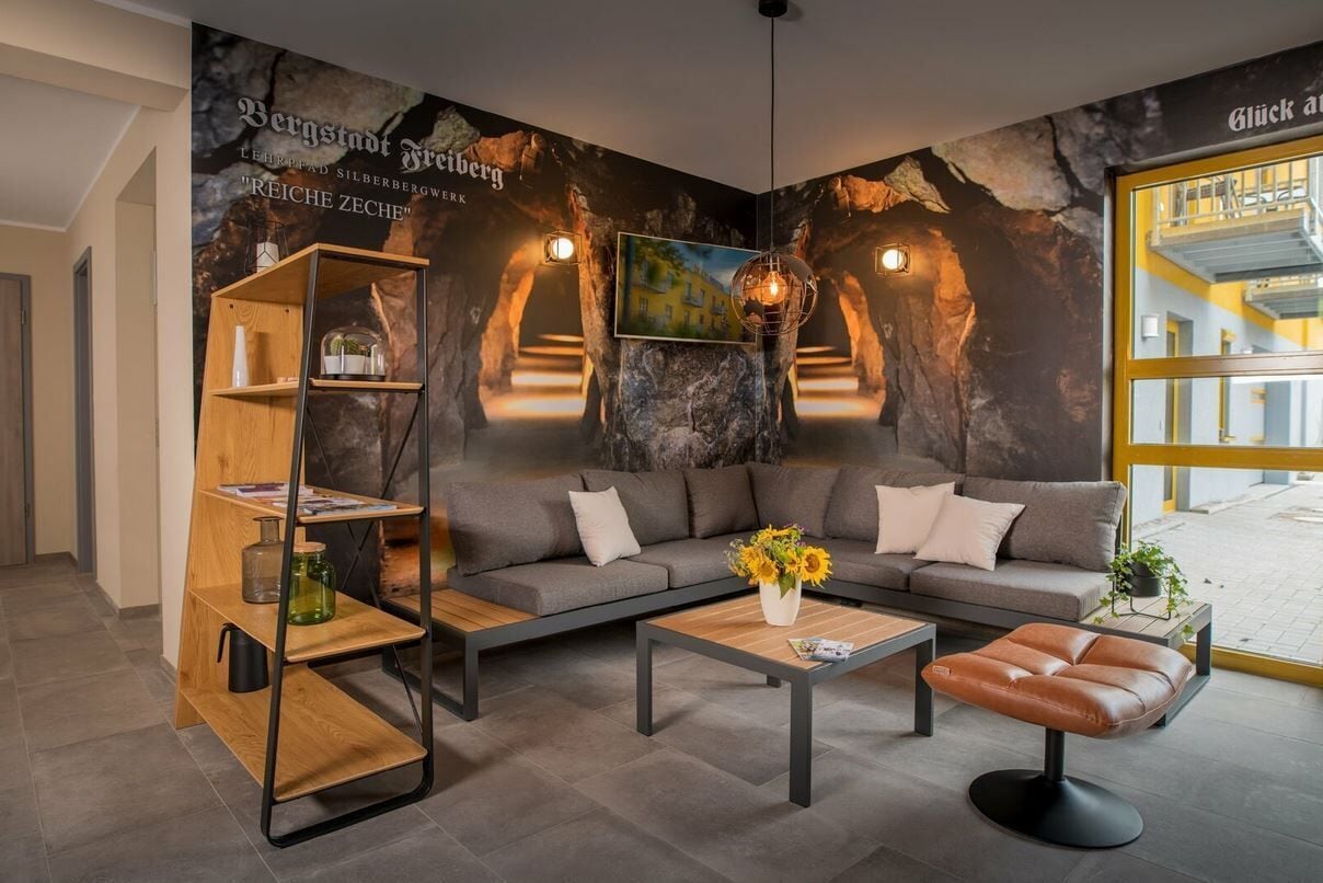 Modern holiday apartment in the silver city of Freiberg