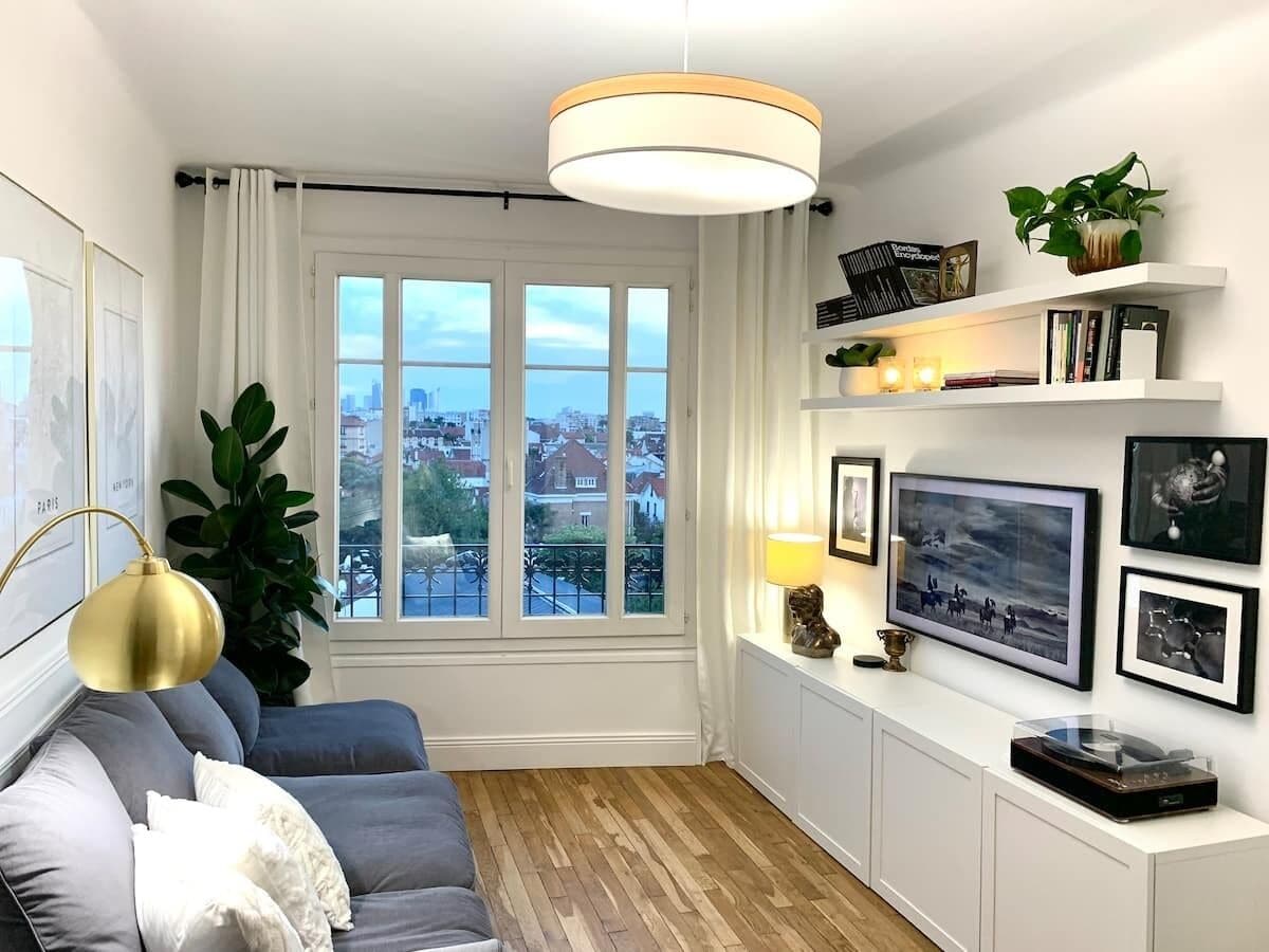 Renovated charming apart view to Paris La Défense