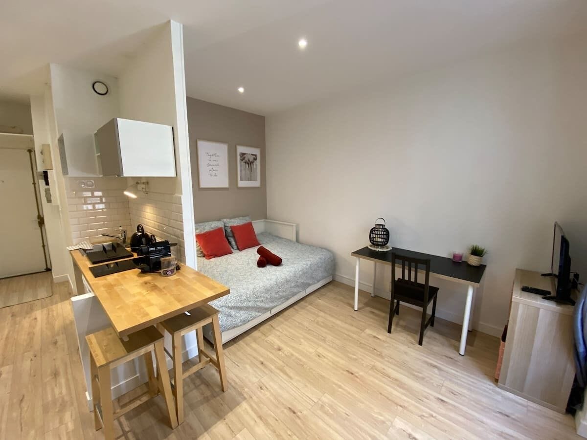 🐣Le Cocoon🐣Hyper-Centre Grenoble🥇Studio 25 m2💎