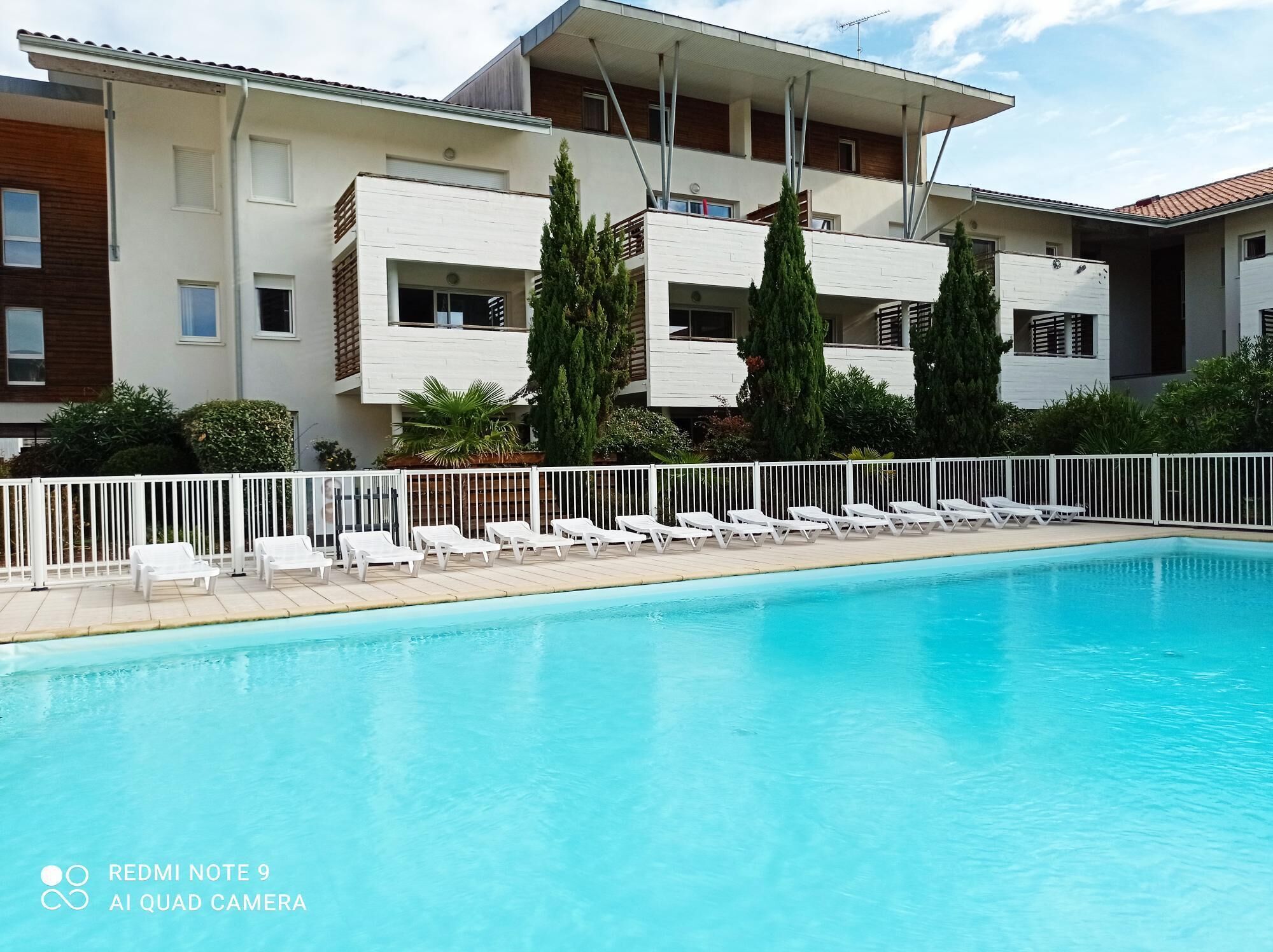 Douceur océane: two-room apartment with swimming pools, sauna 3 minutes from the beach