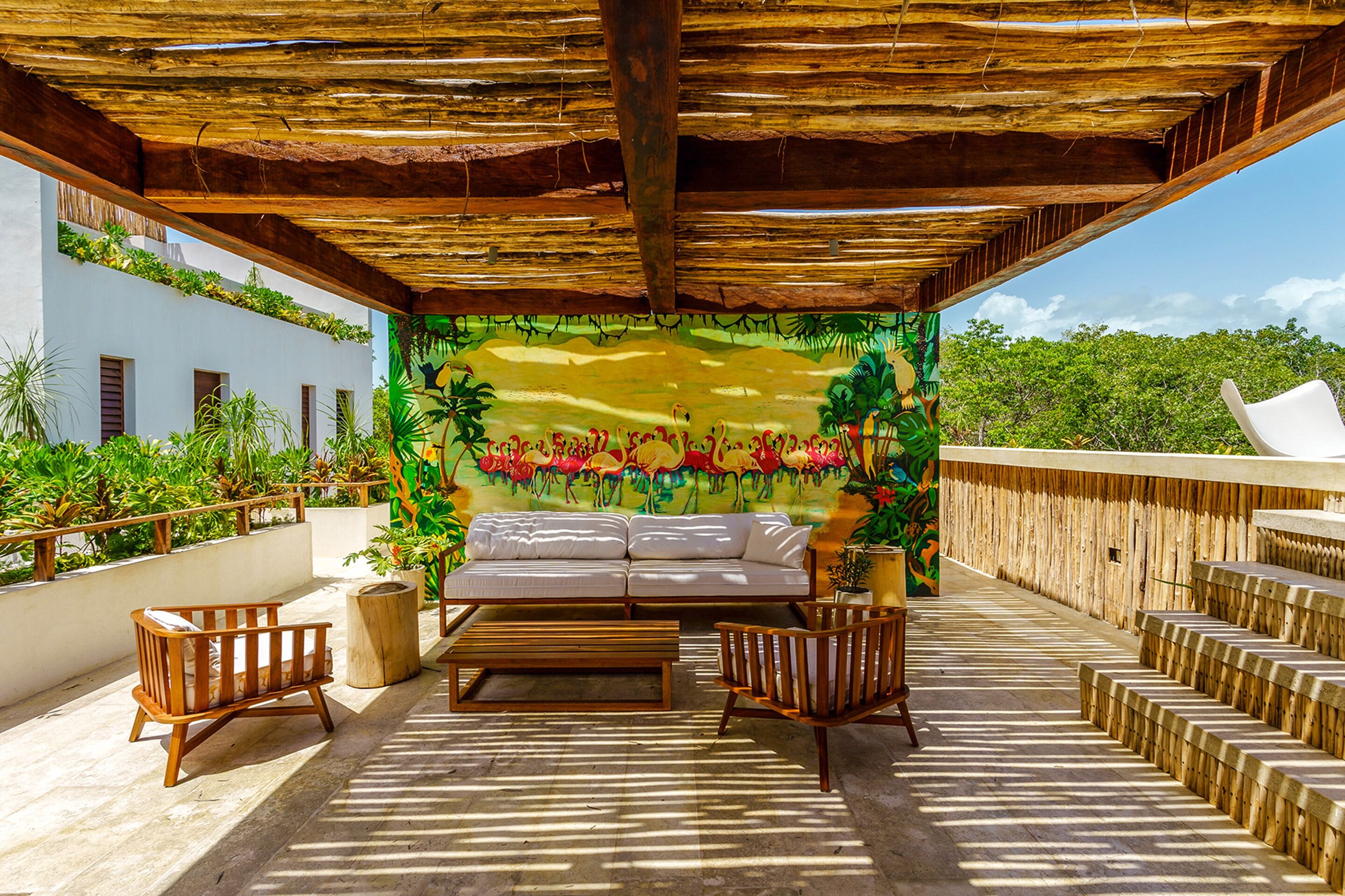  Jungle Luxury in Private Residential Area & Stunning Rooftop by Stella Rentals