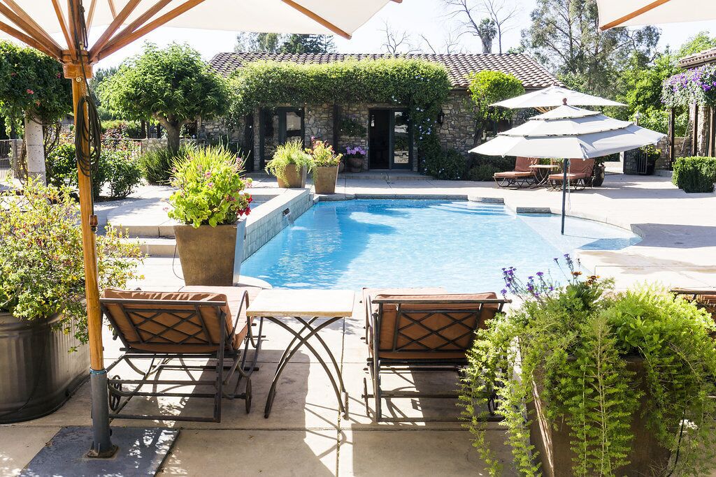 Vineyard suite located in the orchard with private entrance