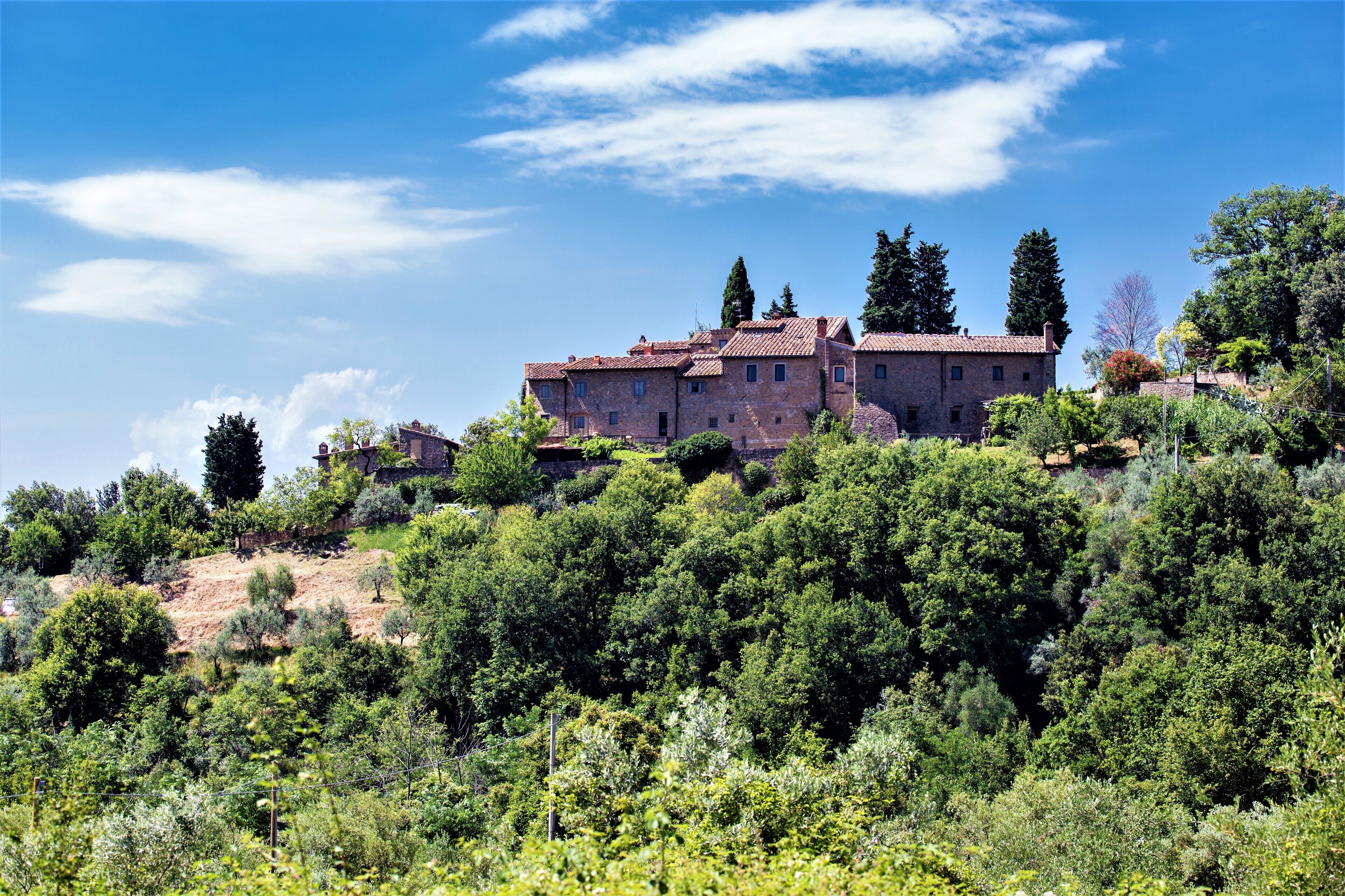 Open-space in the countryside in Chianti, with private swimming pool, a few km from Florence