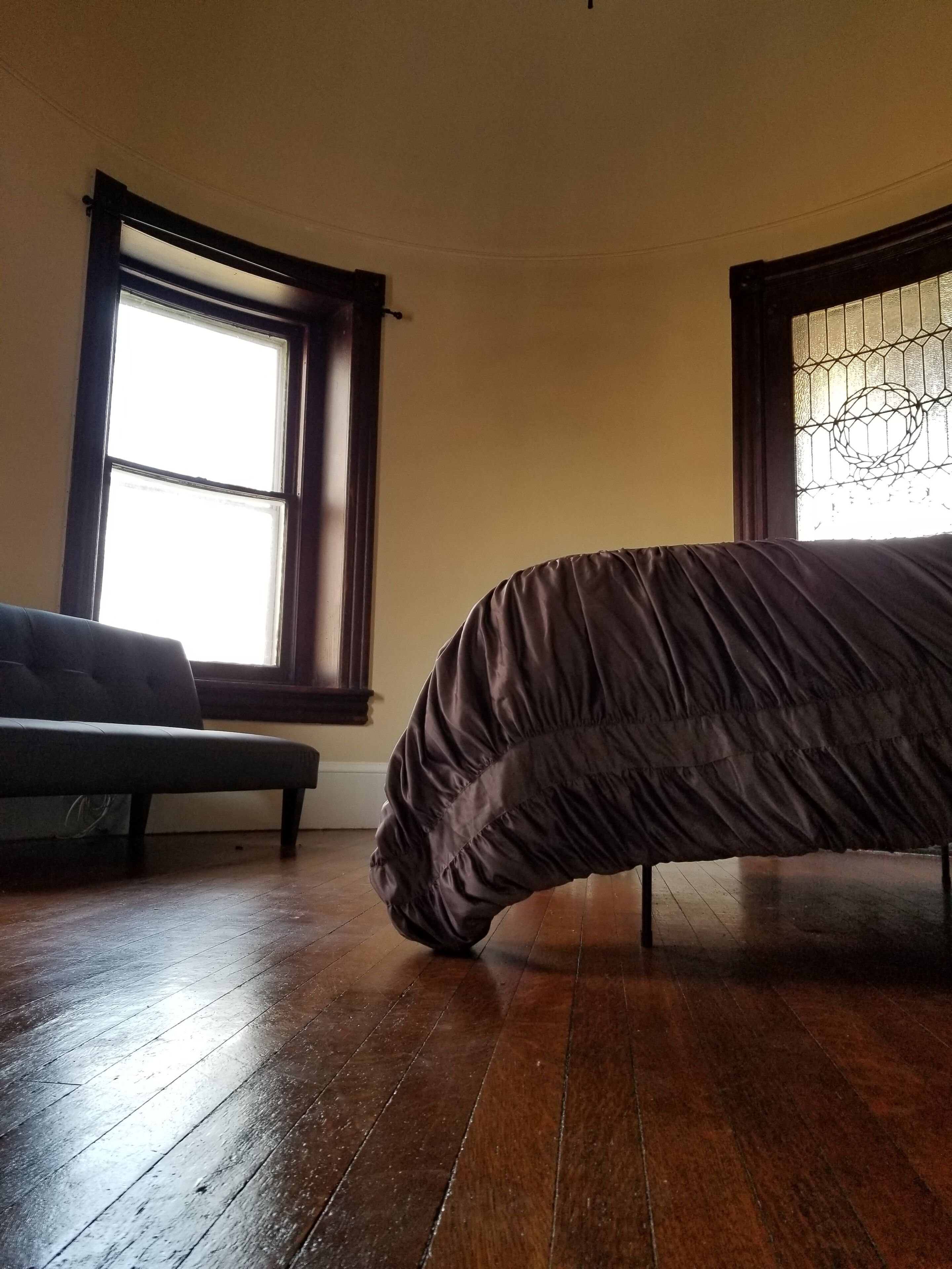 Studio Apartment in Victorian Mansion.