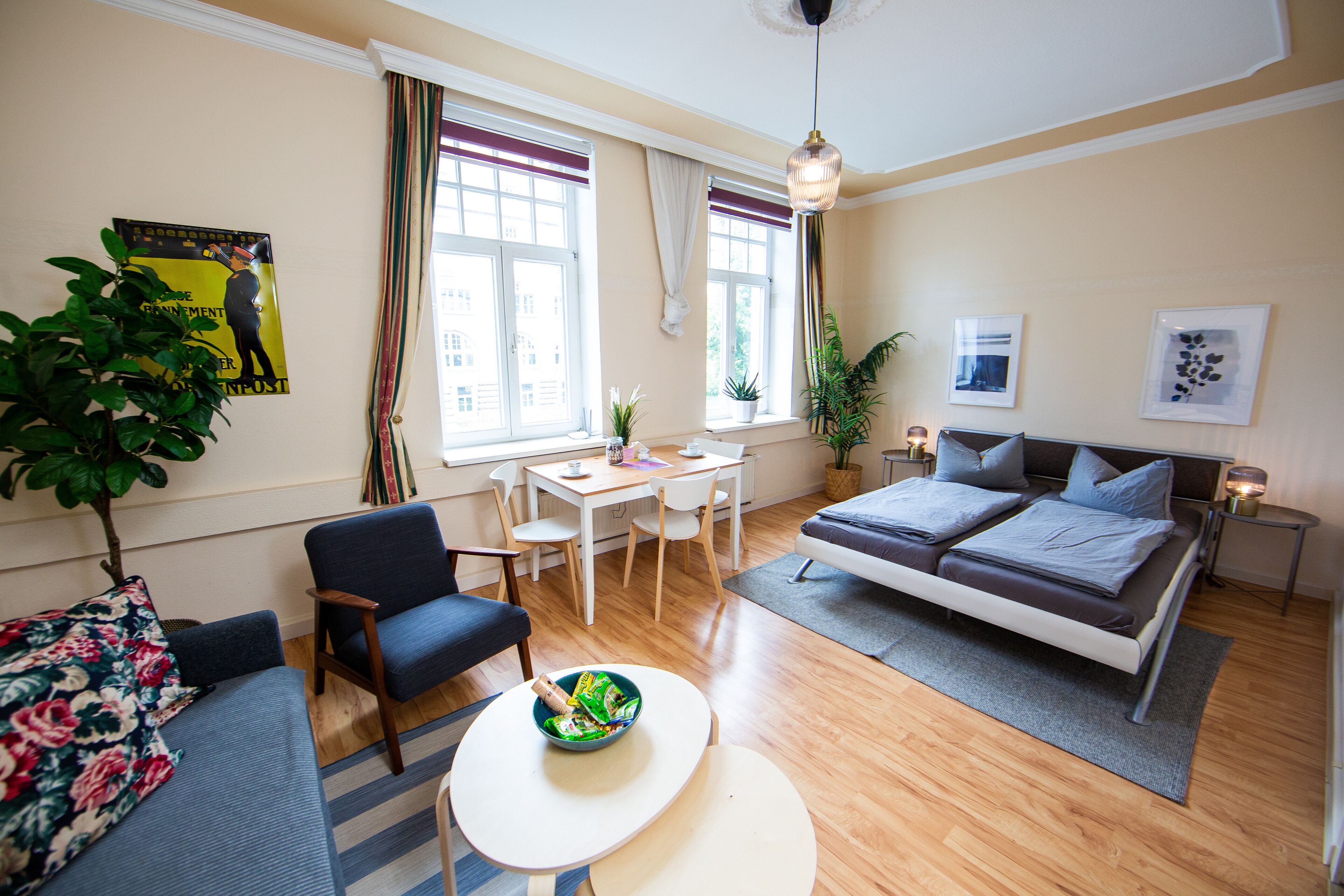 ★Cosy & bright Jugendstil Flat in the ❤ of Erfurt★