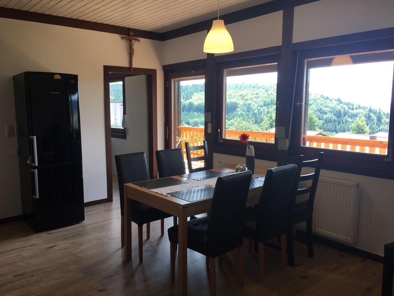 Apartment A (55qm) for 4 people with balcony and winter garden