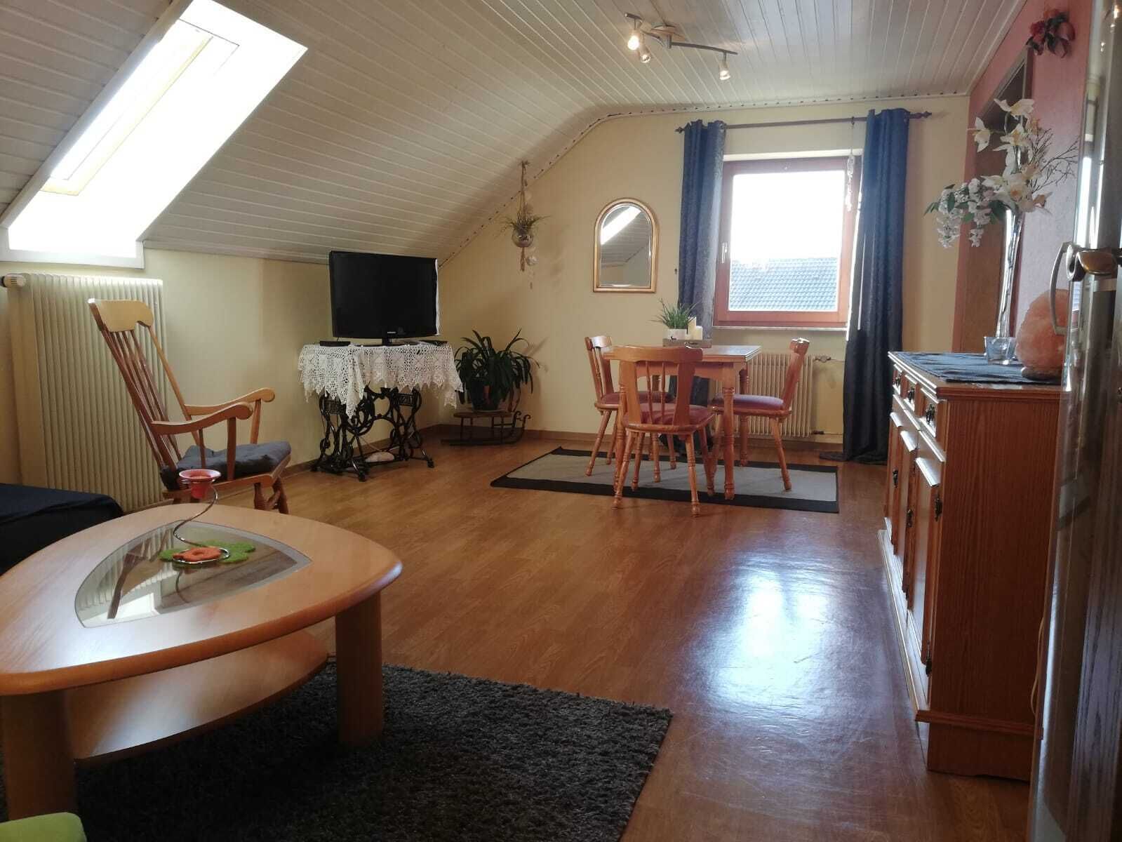 Apartment 55sqm for 3 people with garden and barbecue area