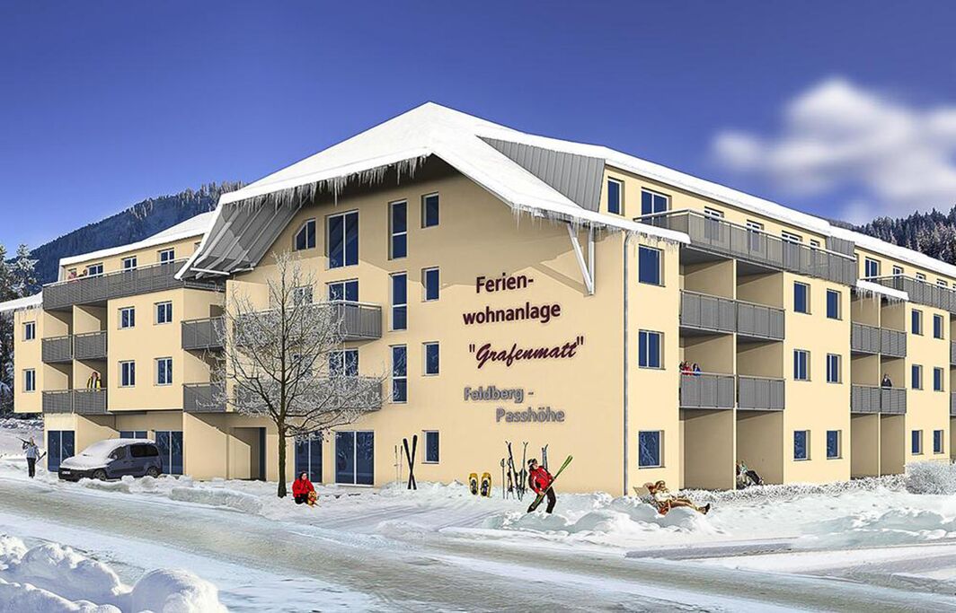 2-room apartment 2-4 people, right on the ski slopes and hiking trails