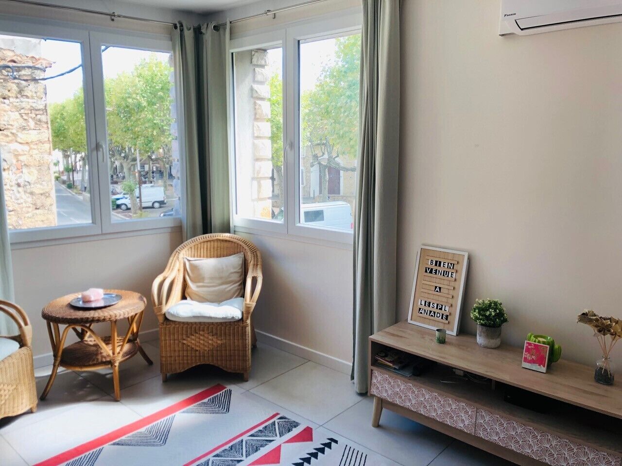 The esplanade, apartment in the city center in a quiet area