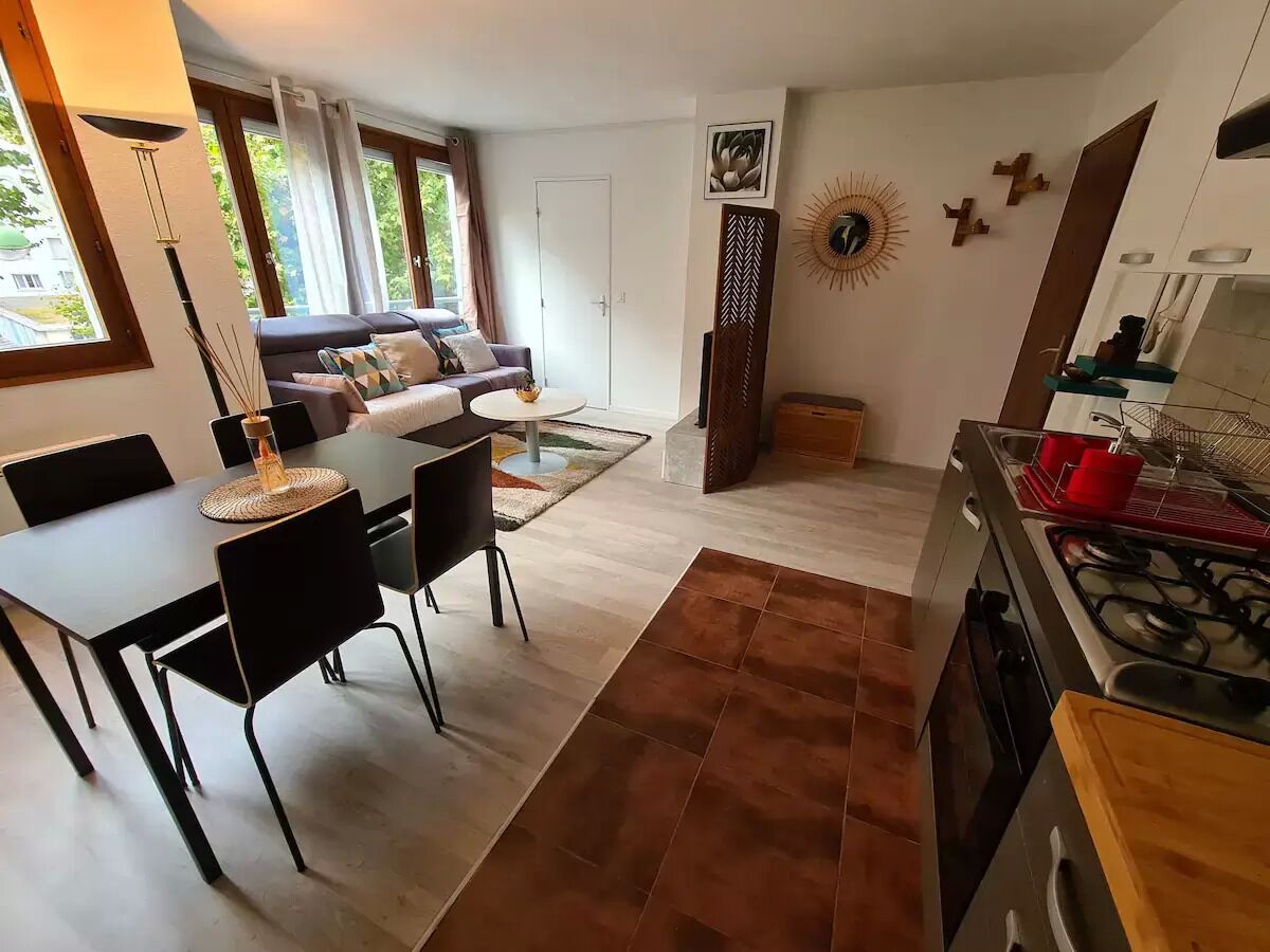 Pretty bright and cozy T2 in Annecy center