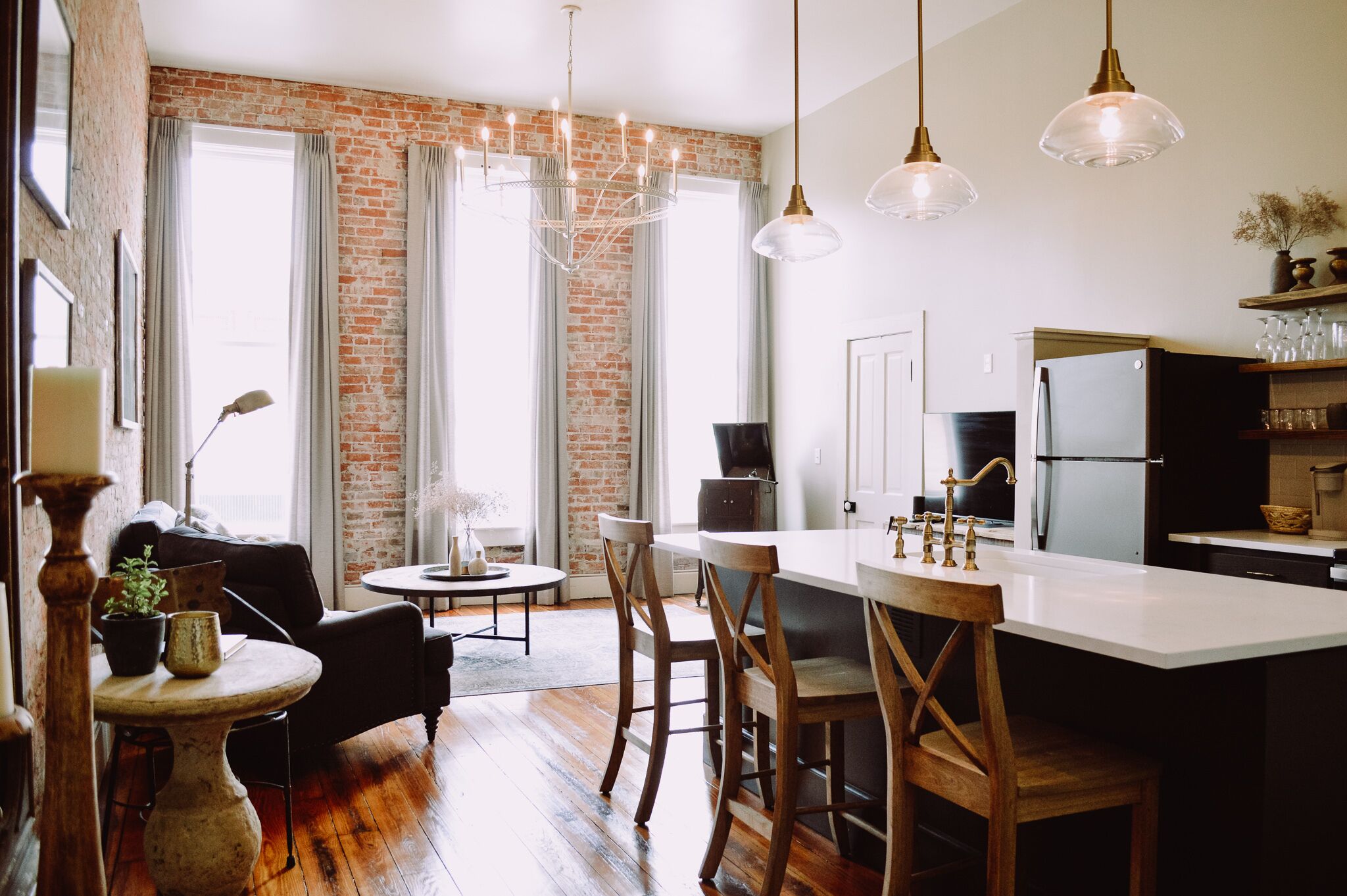 Modern, Historic Loft Overlooking Downtown