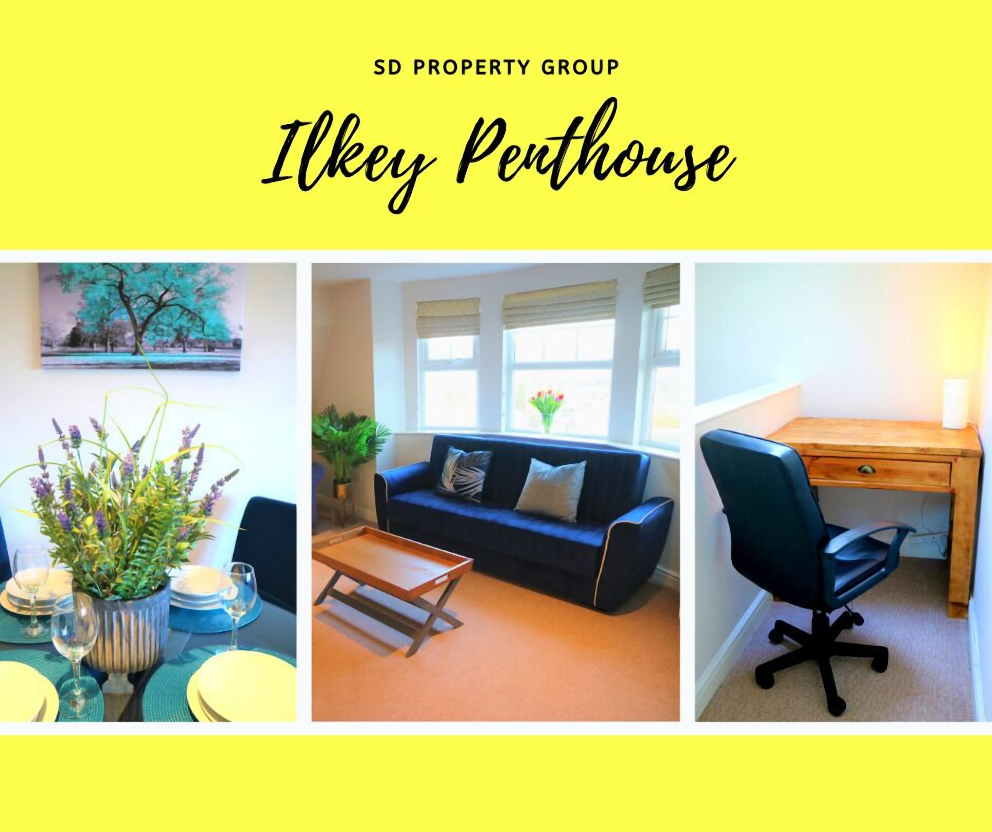 The Ilkley Penthouse with Parking