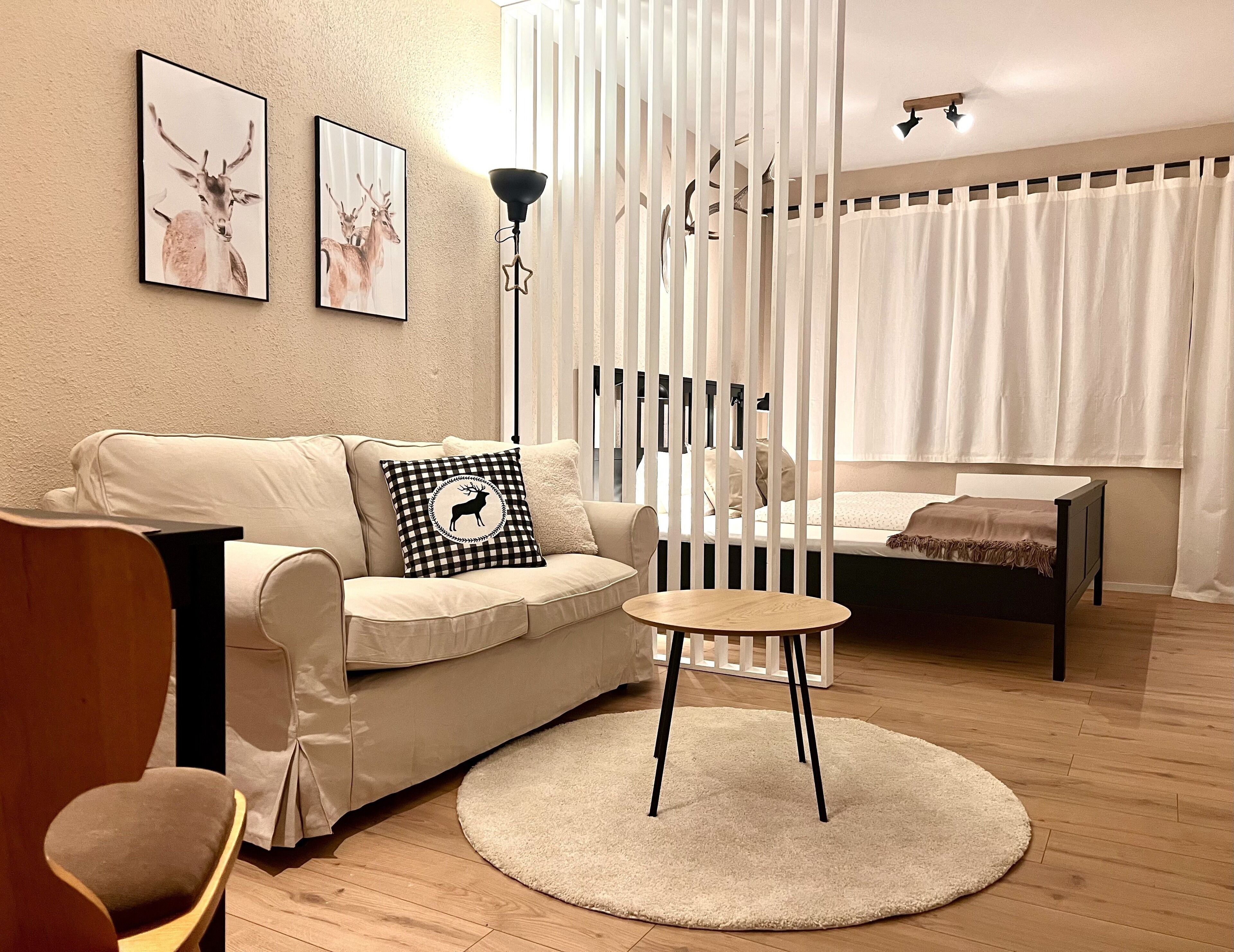 Studio apartment with mountain views