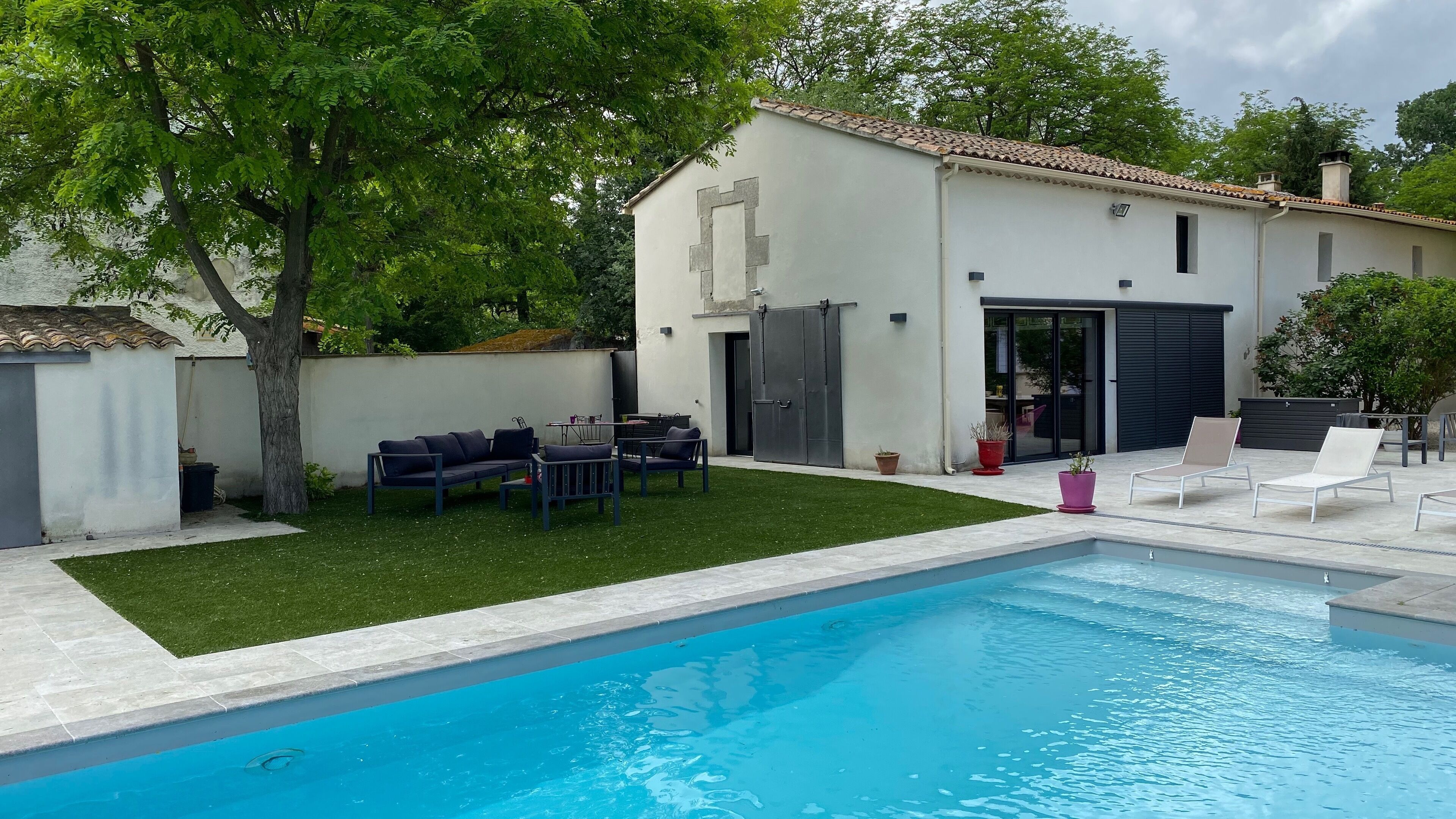 Air-conditioned guest house - Mas - Camargue - Heated swimming pool - Saliers