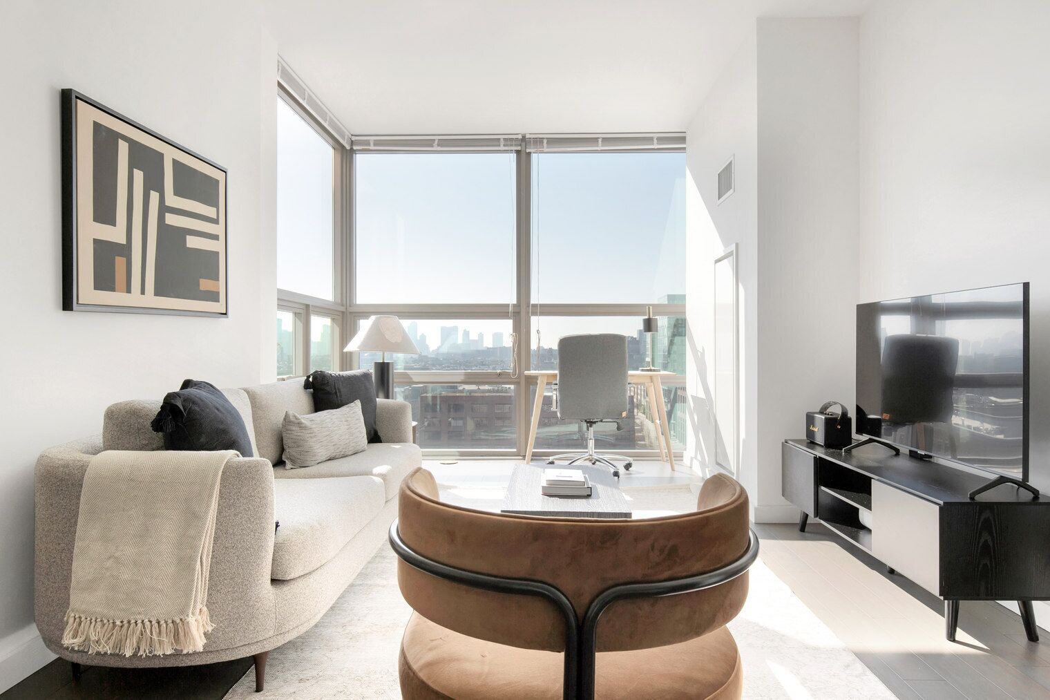 Modern Hoboken 2BR w/ Doorman, Gym & W/D, near shuttle, by Blueground