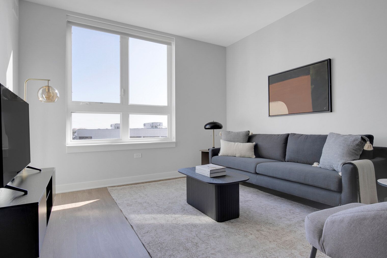 Sleek Arlington Heights 1BR w/ Gym & Lounge, near Metra, by Blueground