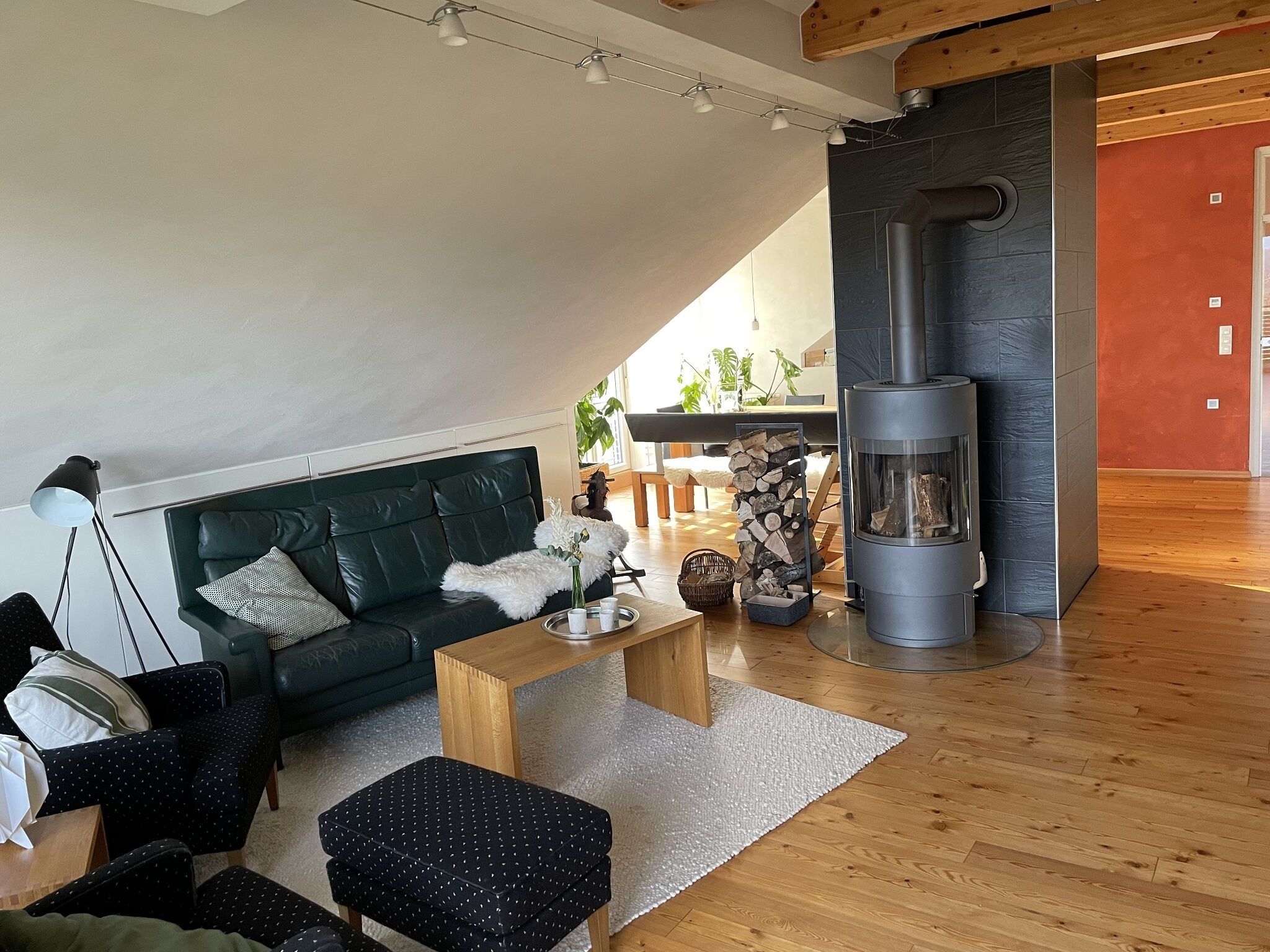 Stylish holiday apartment (130m2) with balcony and sun terrace