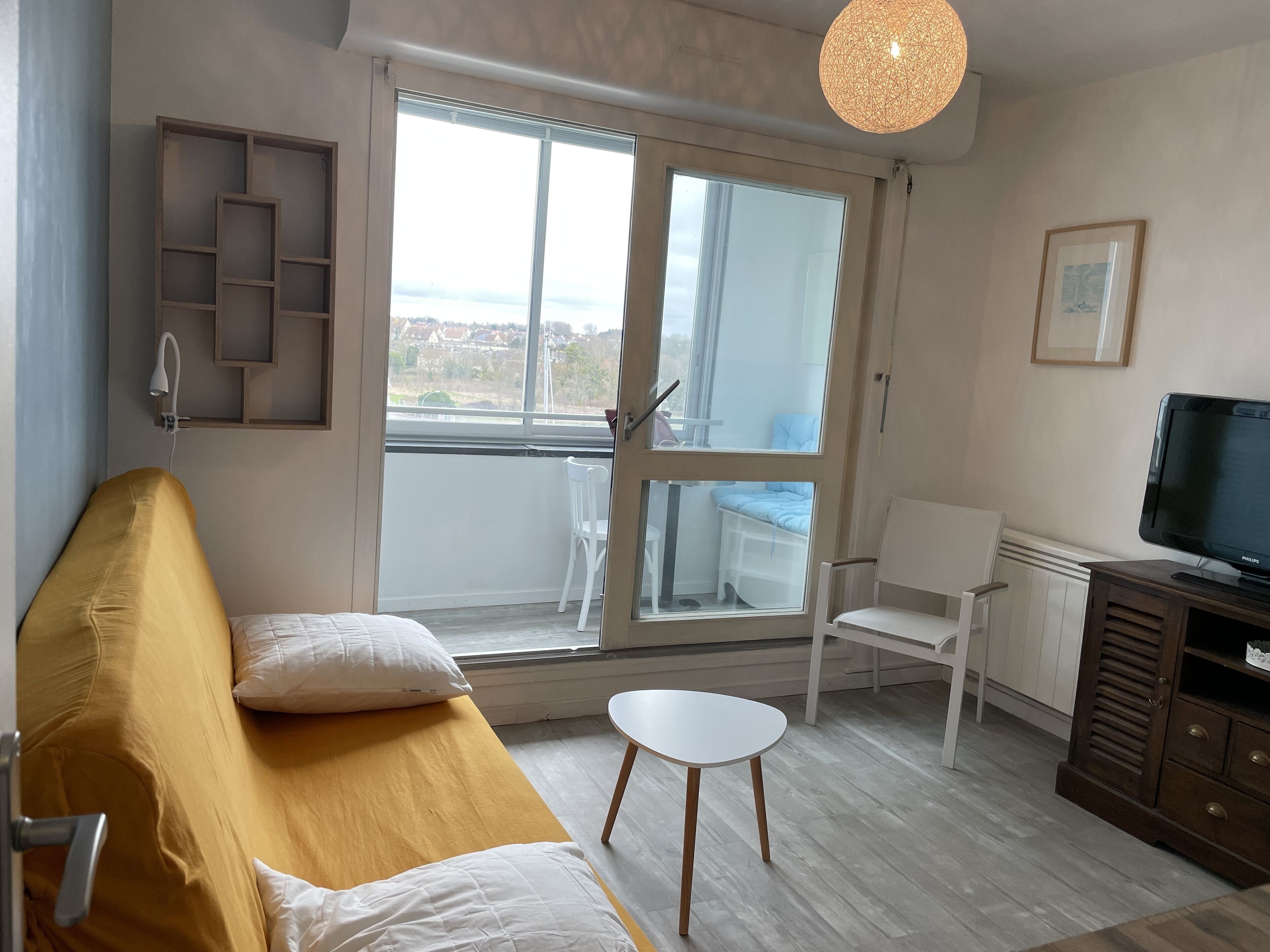 Le Brigantin, charming studio with superb view