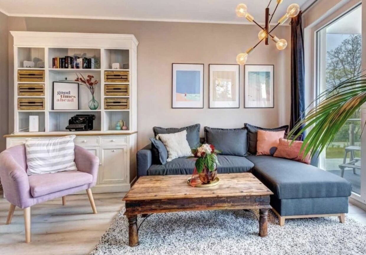Family-friendly apartment with a view of the Szczecin Lagoon