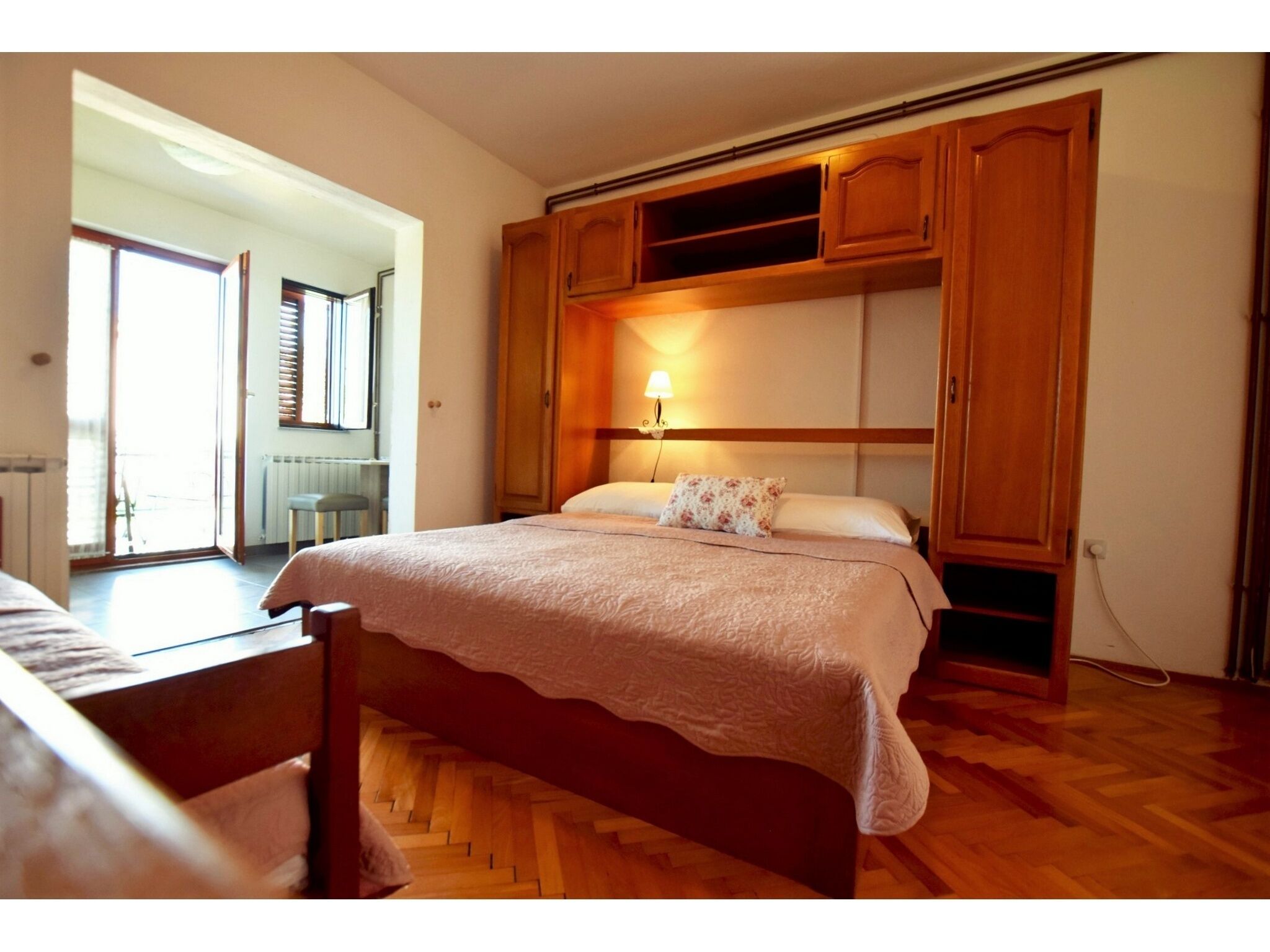 Comfy studio for 3 persons with gardenview