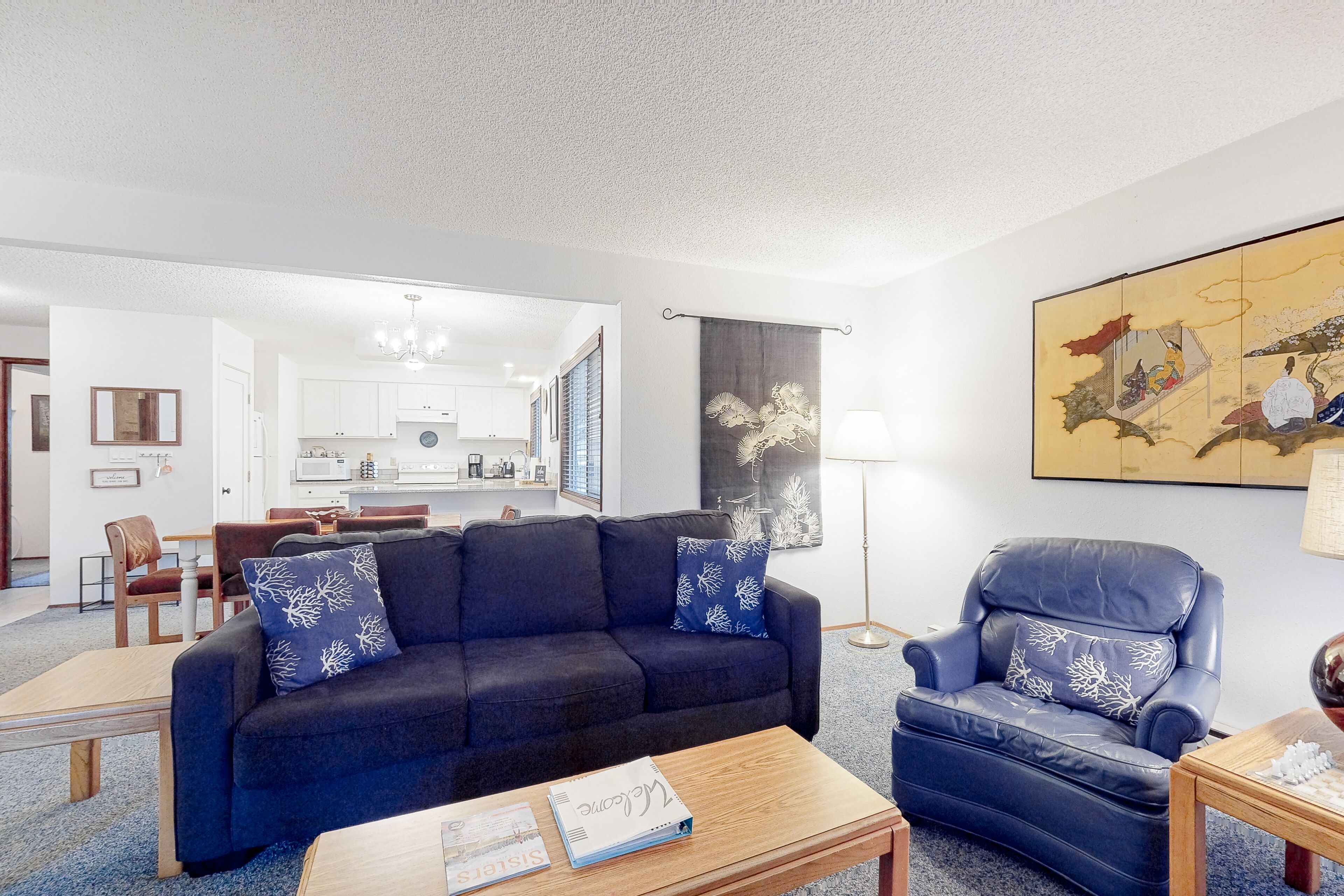Delightful escape near downtown with shared pool/hot tub, rec room, & large deck