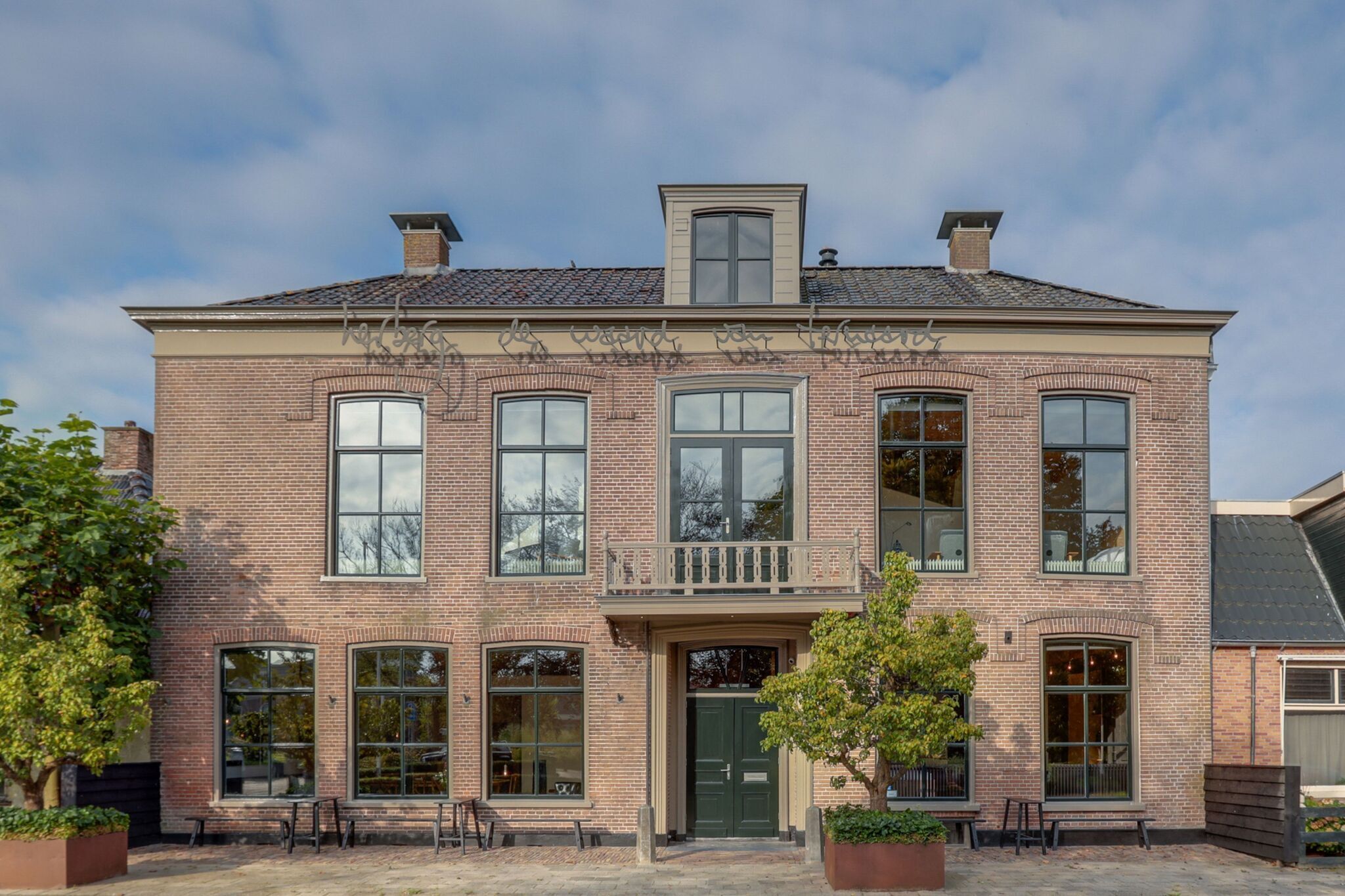 Group accommodation at unique location in Friesland
