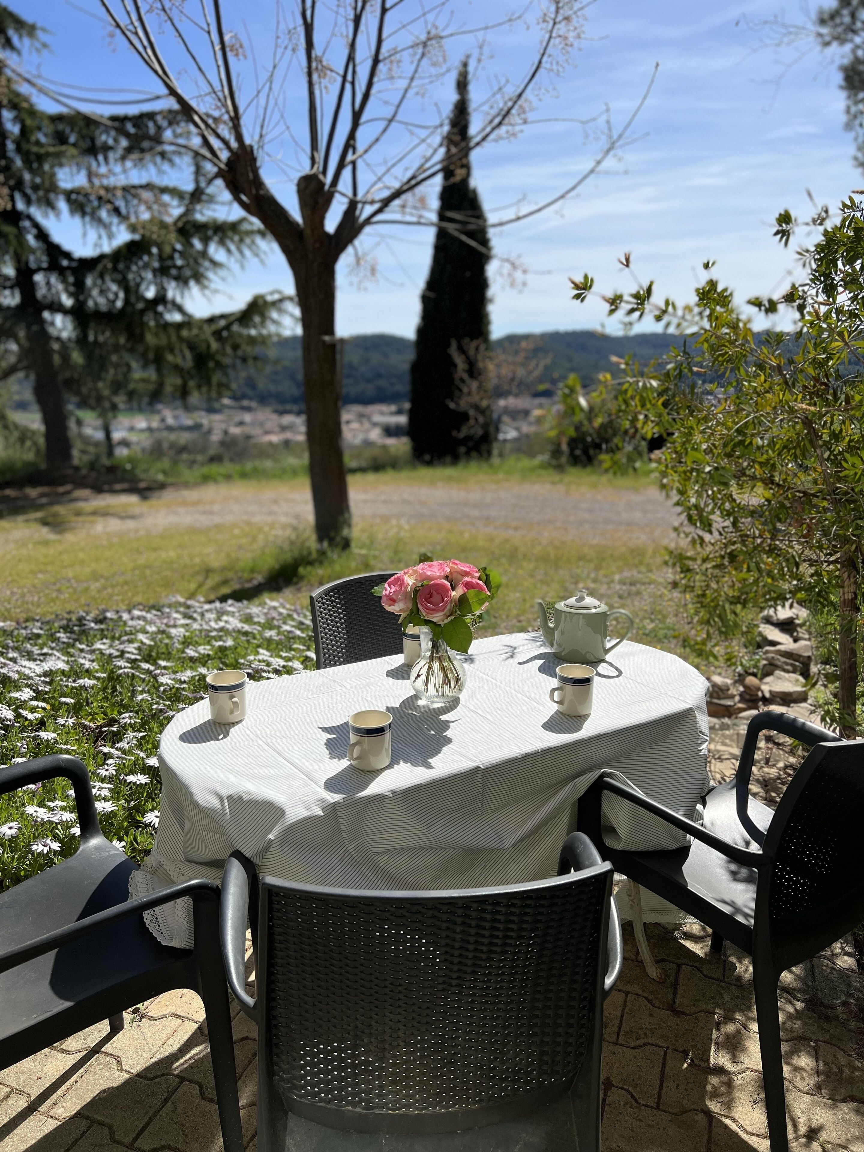 Gîte 2/4 people with swimming pool and view of the Orb valley