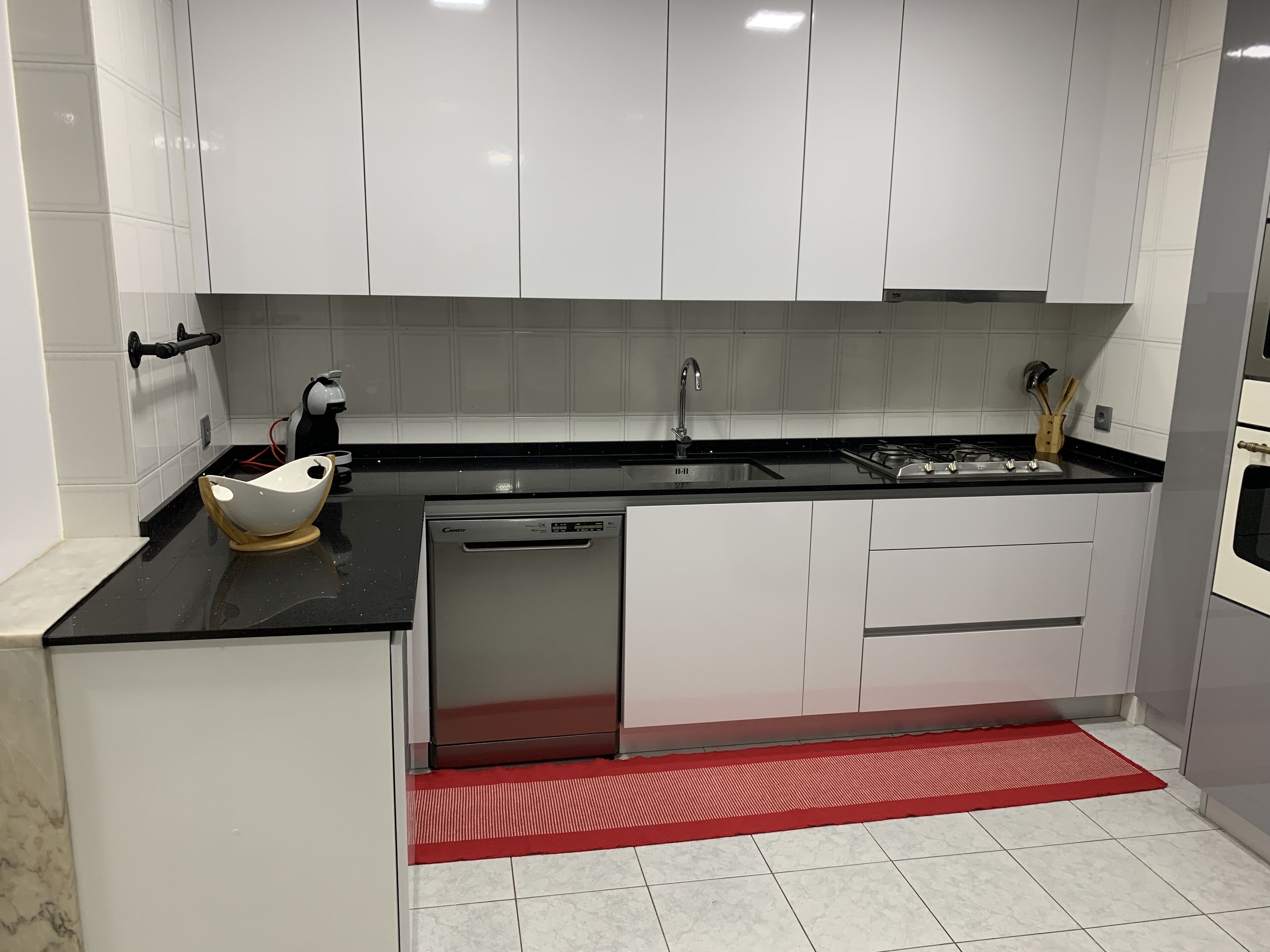 Apartamento de 3 quartos, 2 banheiros, 5 minutos da praia