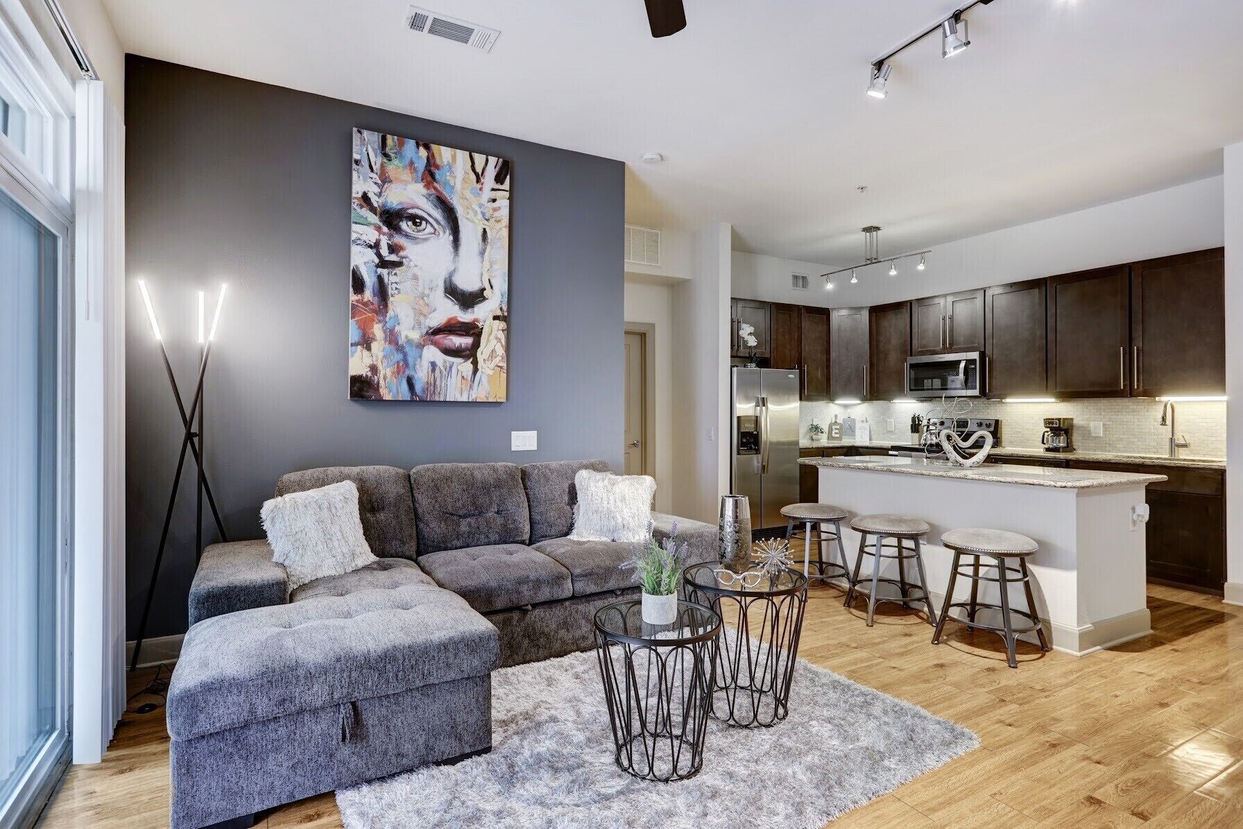 Stylish 2 BR in the Med Center near NRG Stadium