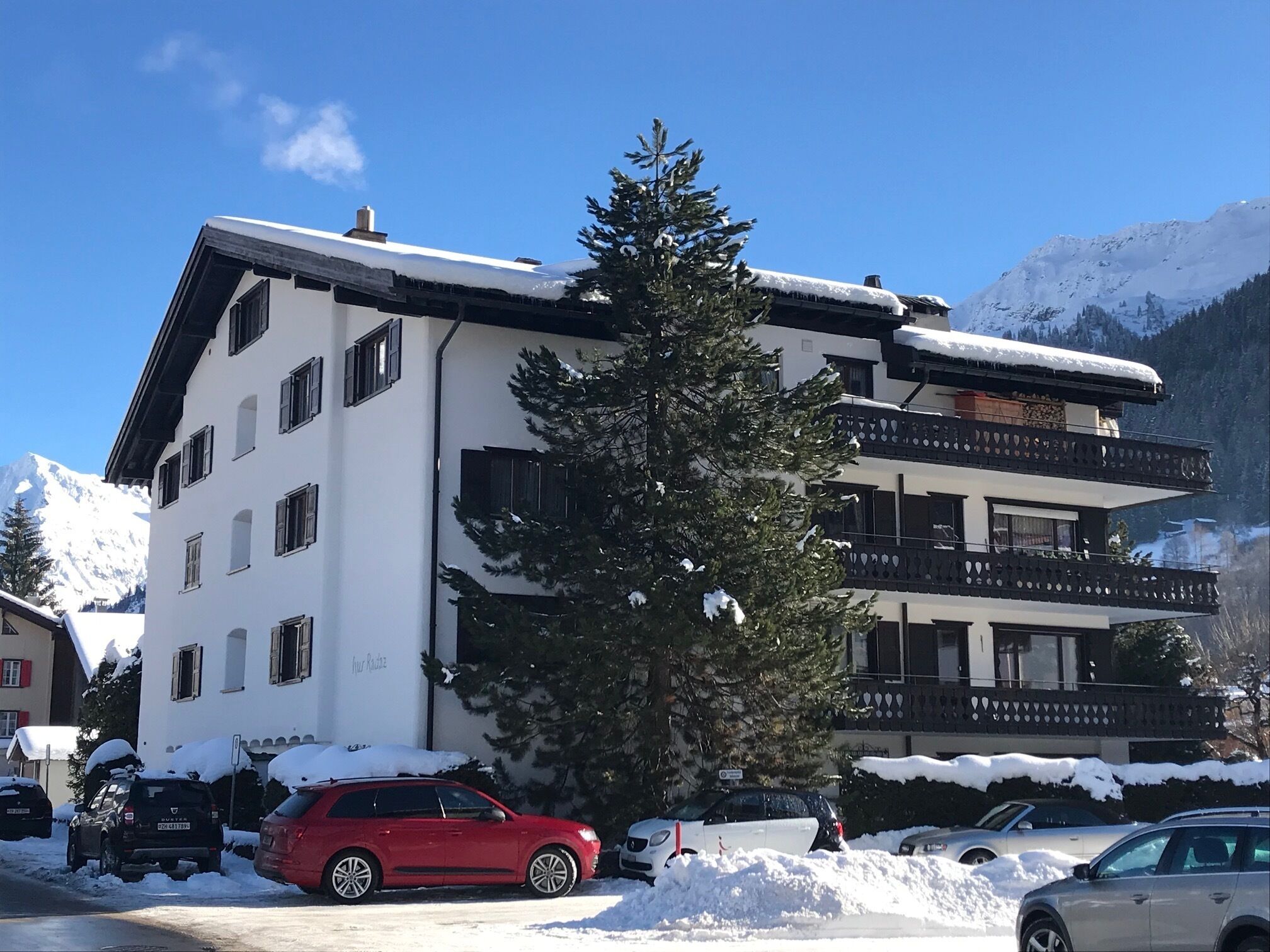 Cozy apartment at Klosters Platz, 4-6 pers, Wifi
