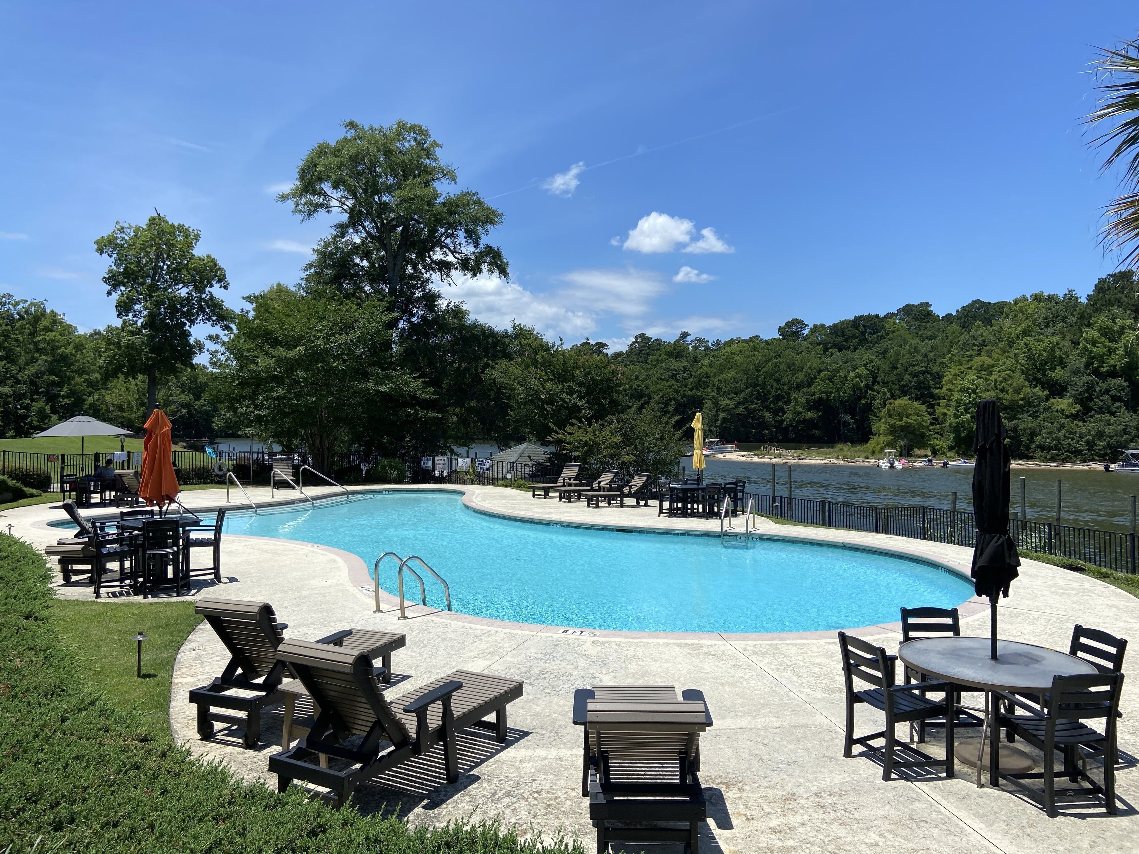 Lakefront condo with boat slip available. 3 br, 3 ba