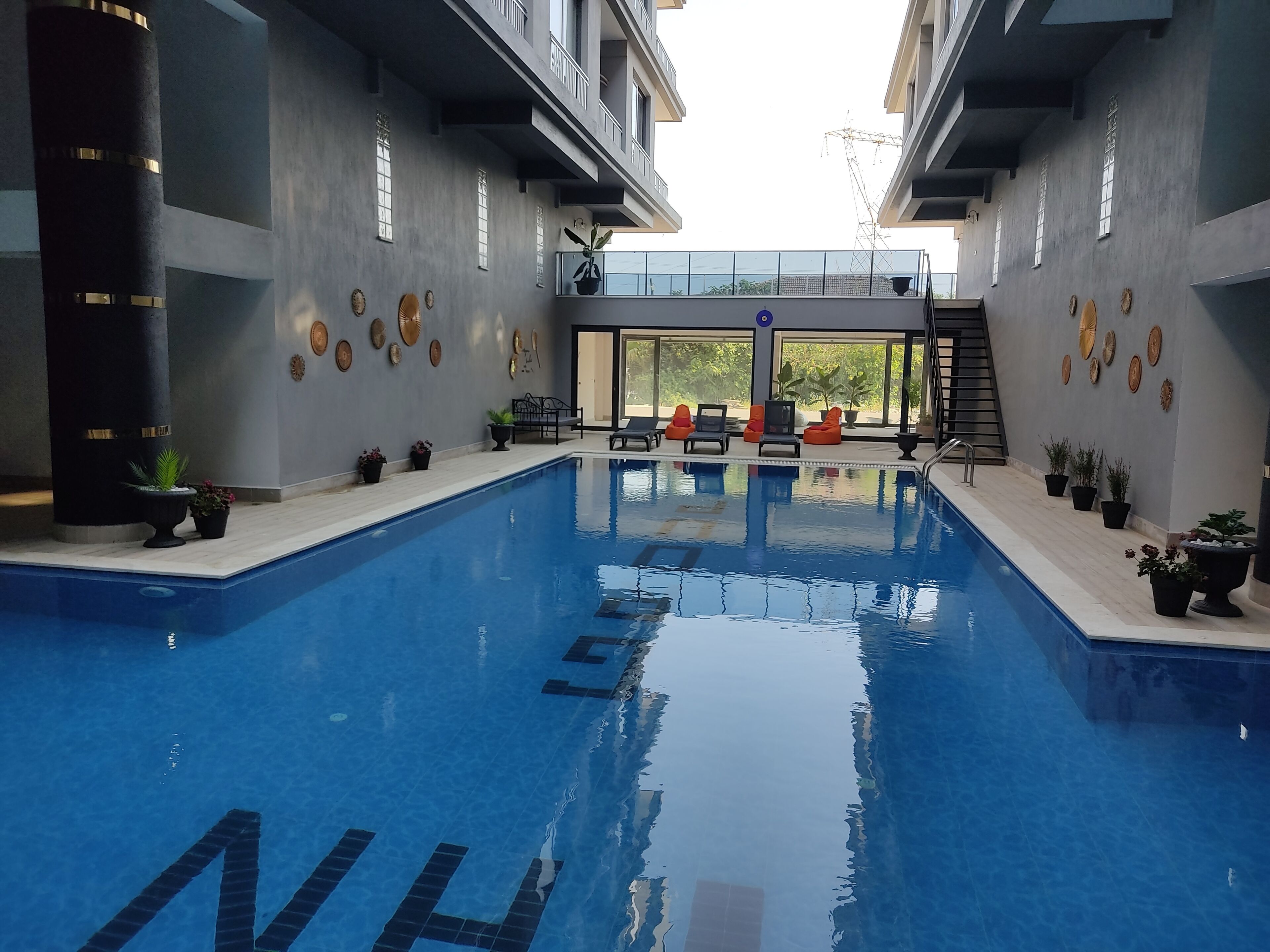 Dalaman da Havuzlu 7 Yatak Kapasiteli 2+1 125m2 Rezidans Dublex