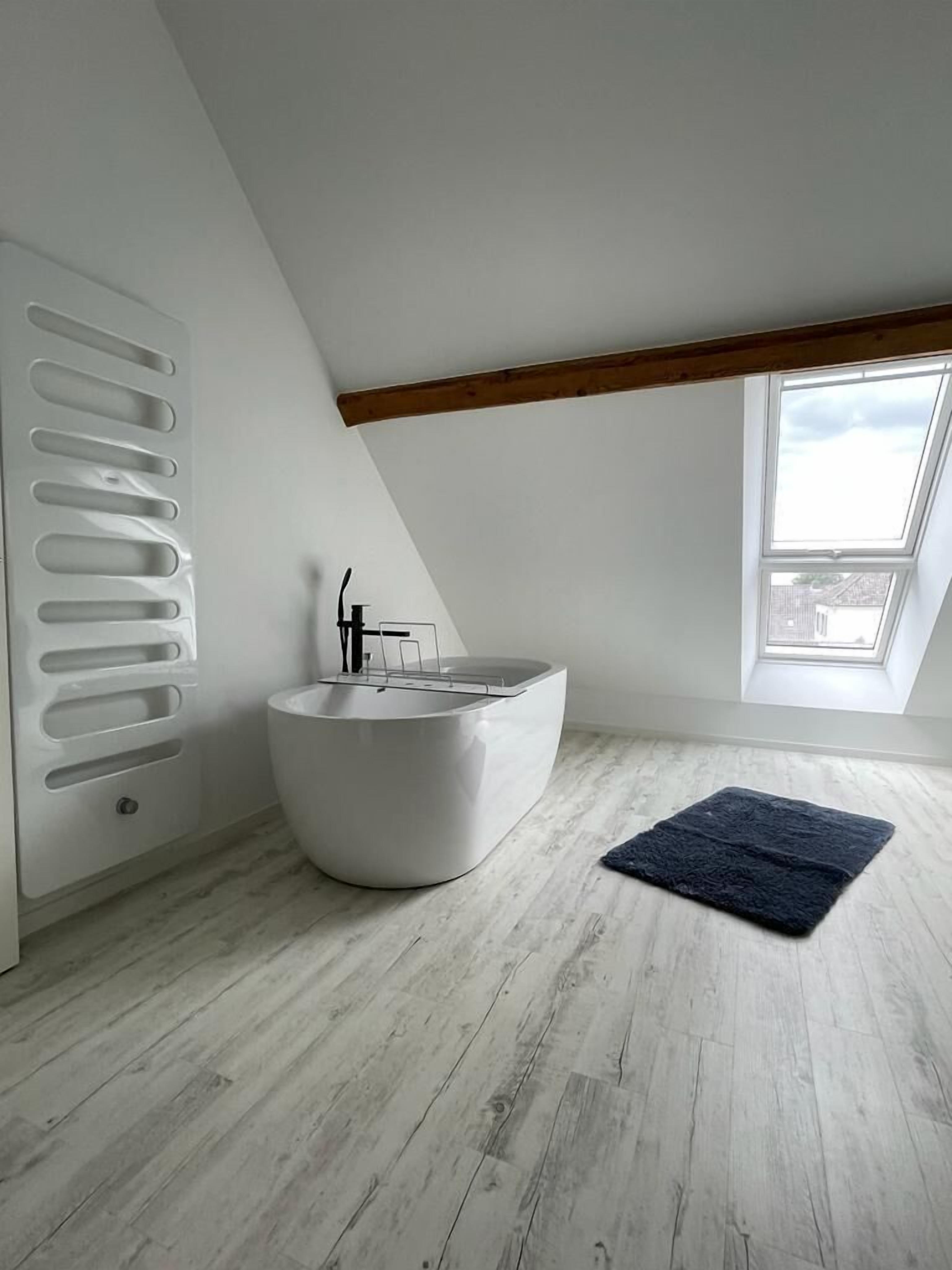 Loft charming holiday apartment above the roofs of Kalkar