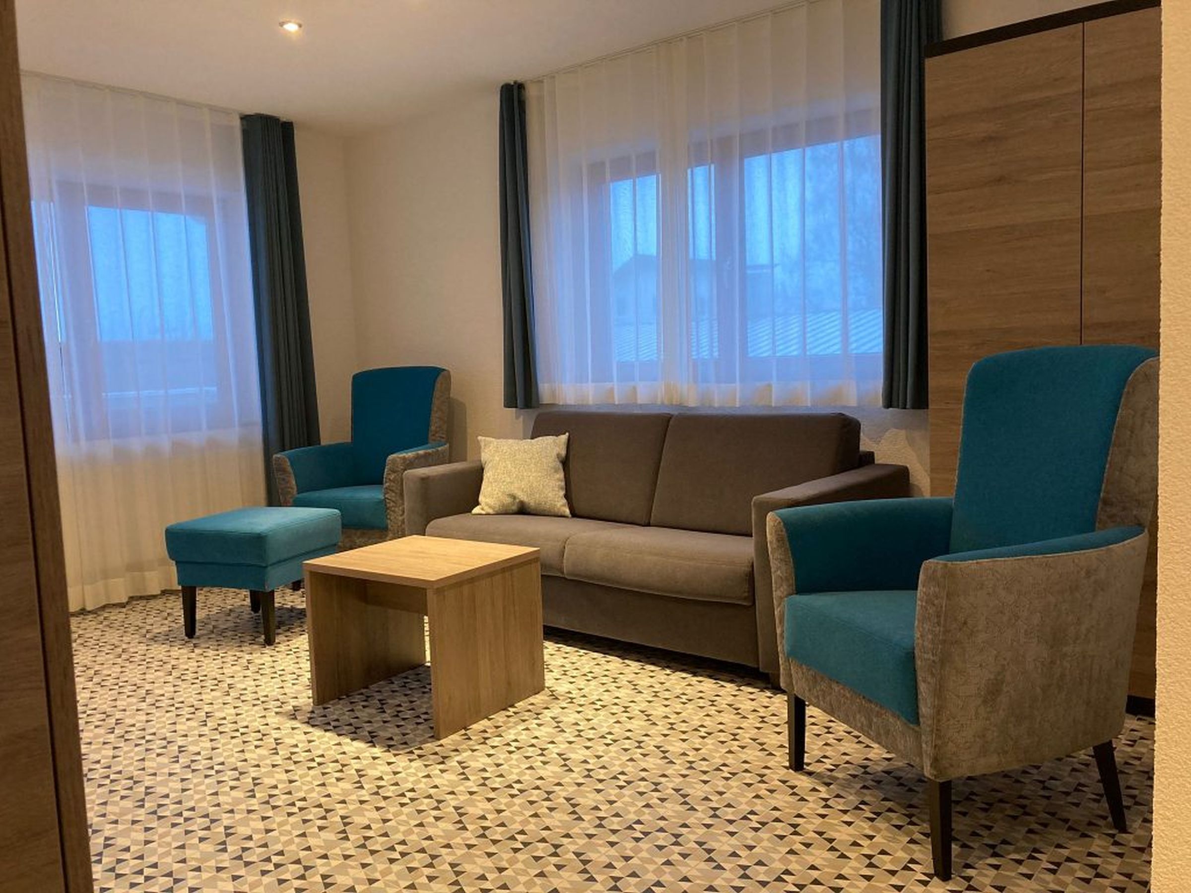 Appartement 1, 75qm, 1 Schlafzimmer, Max. 6 Personen