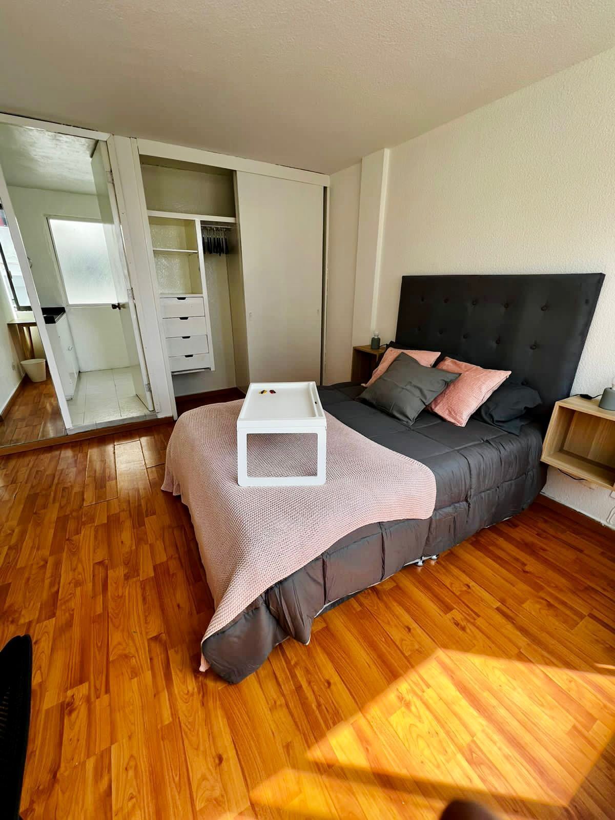 Bright apartment steps from Reforma and the Angel of Independence