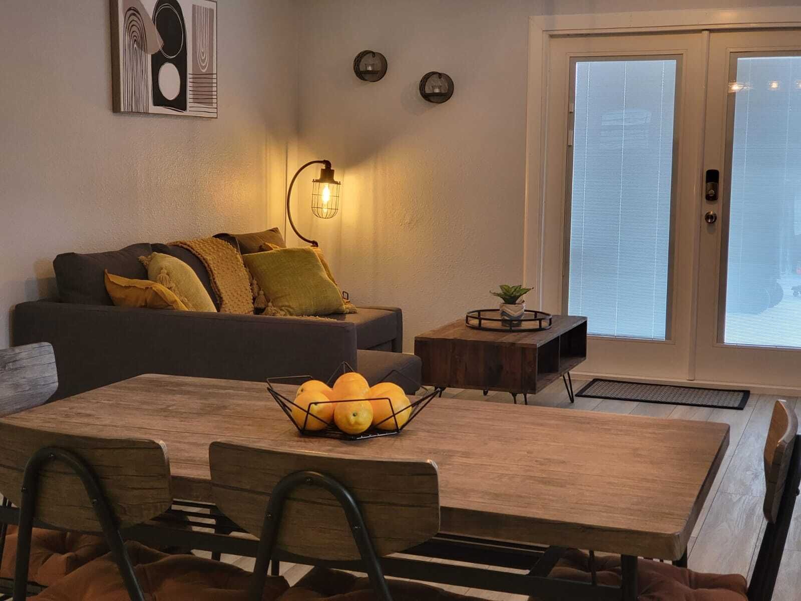 Cozy Industrial Chic Apartment