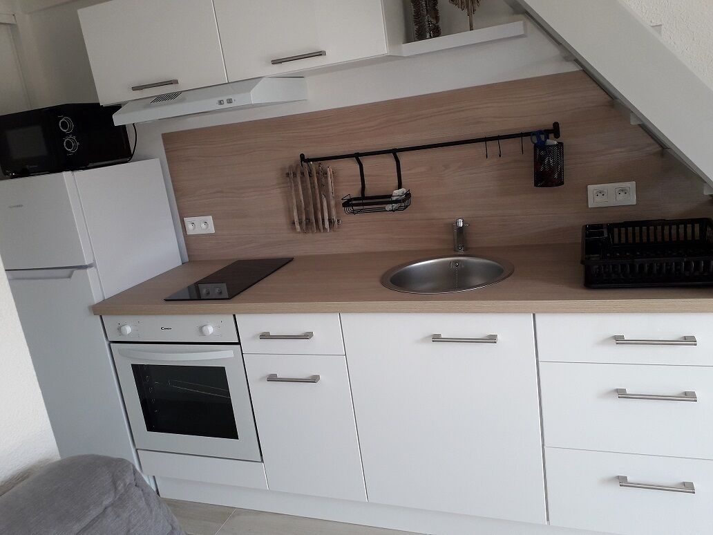 T2 refurbished beautiful balcony beach 300m in Vaux / Mer (between Royan and St Palais)