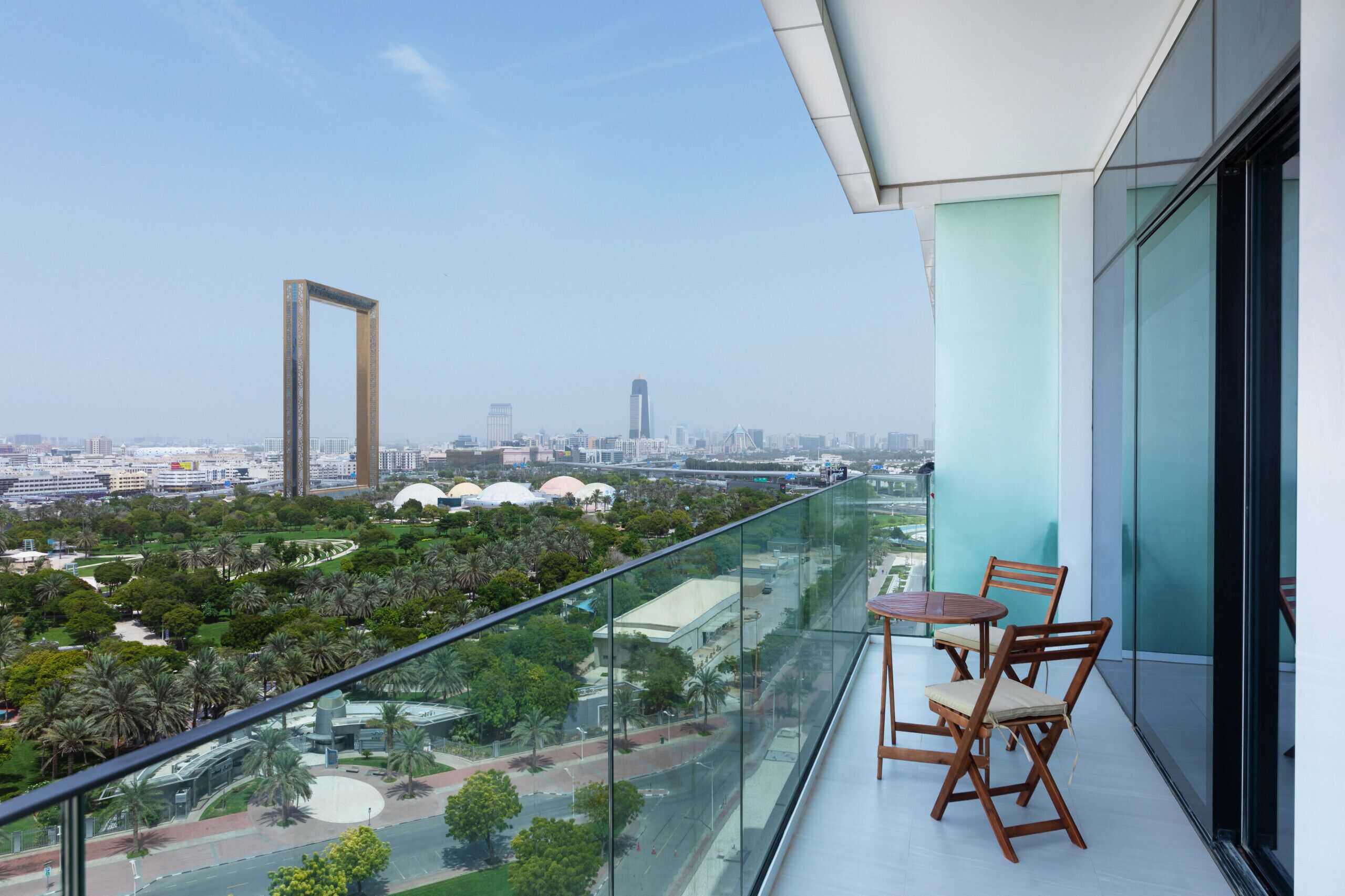 Superb 1BR apartment overlooking Zabeel Park and Dubai Frame